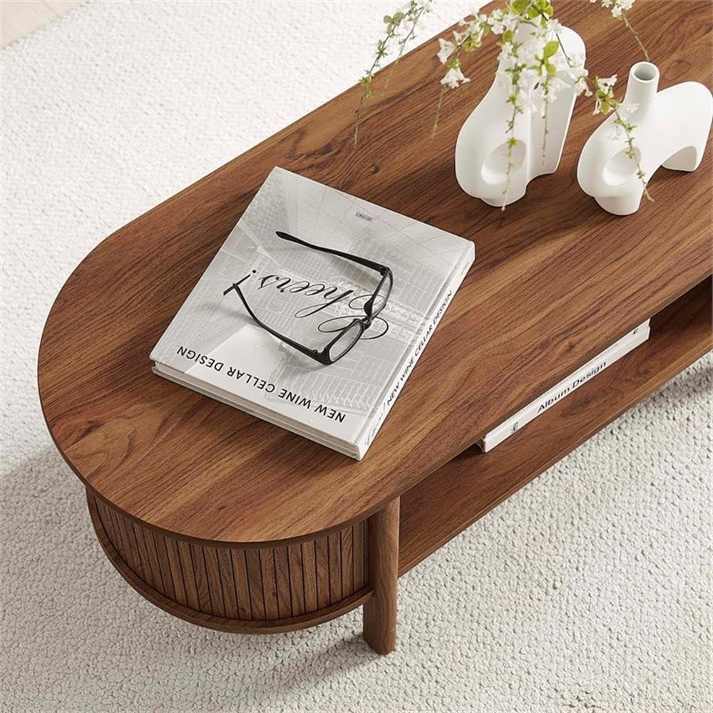 Cadence Coffee Table in Walnut