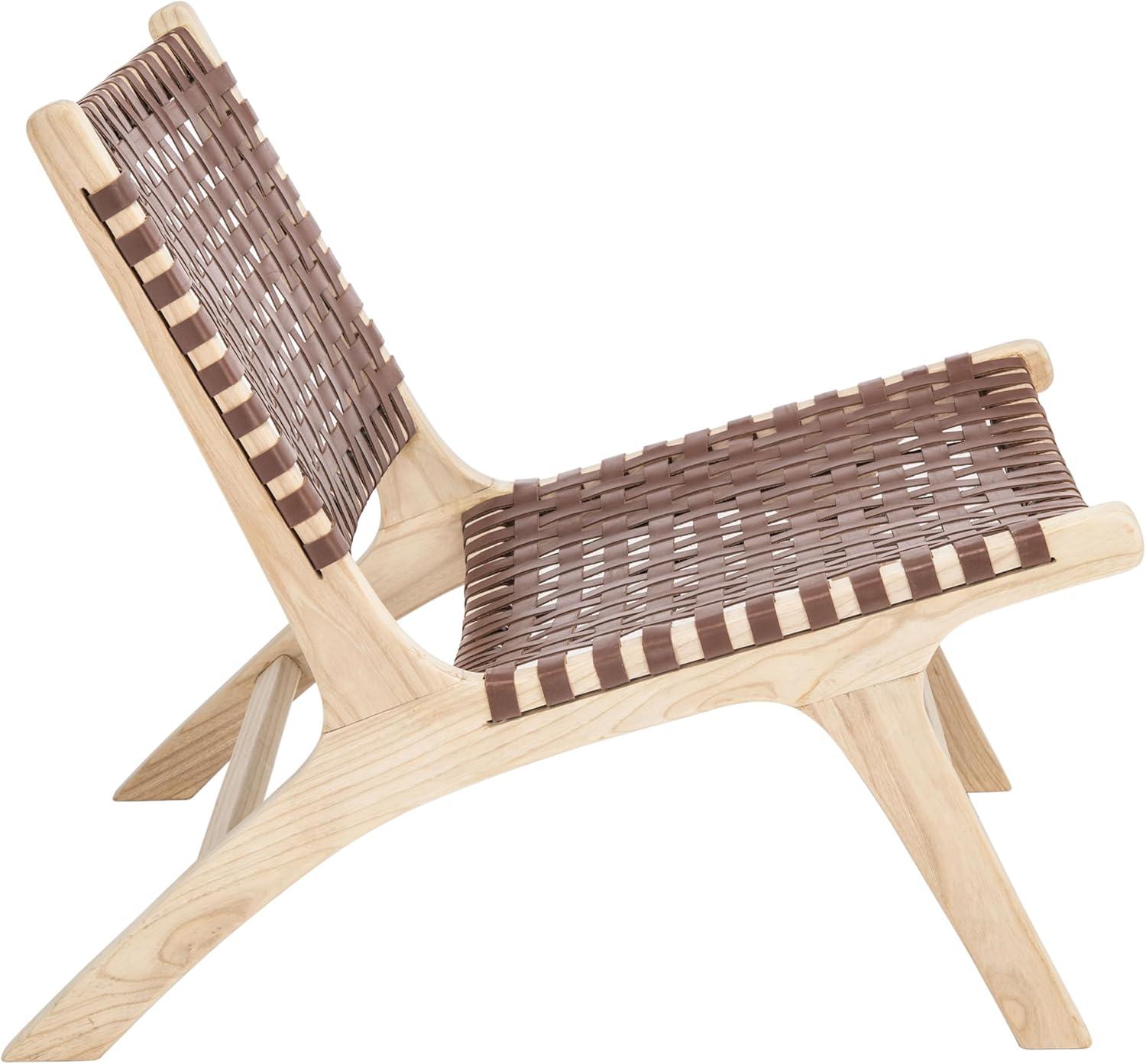 Luna Accent Chair - ACH1002 - Cognac/Natural - Safavieh