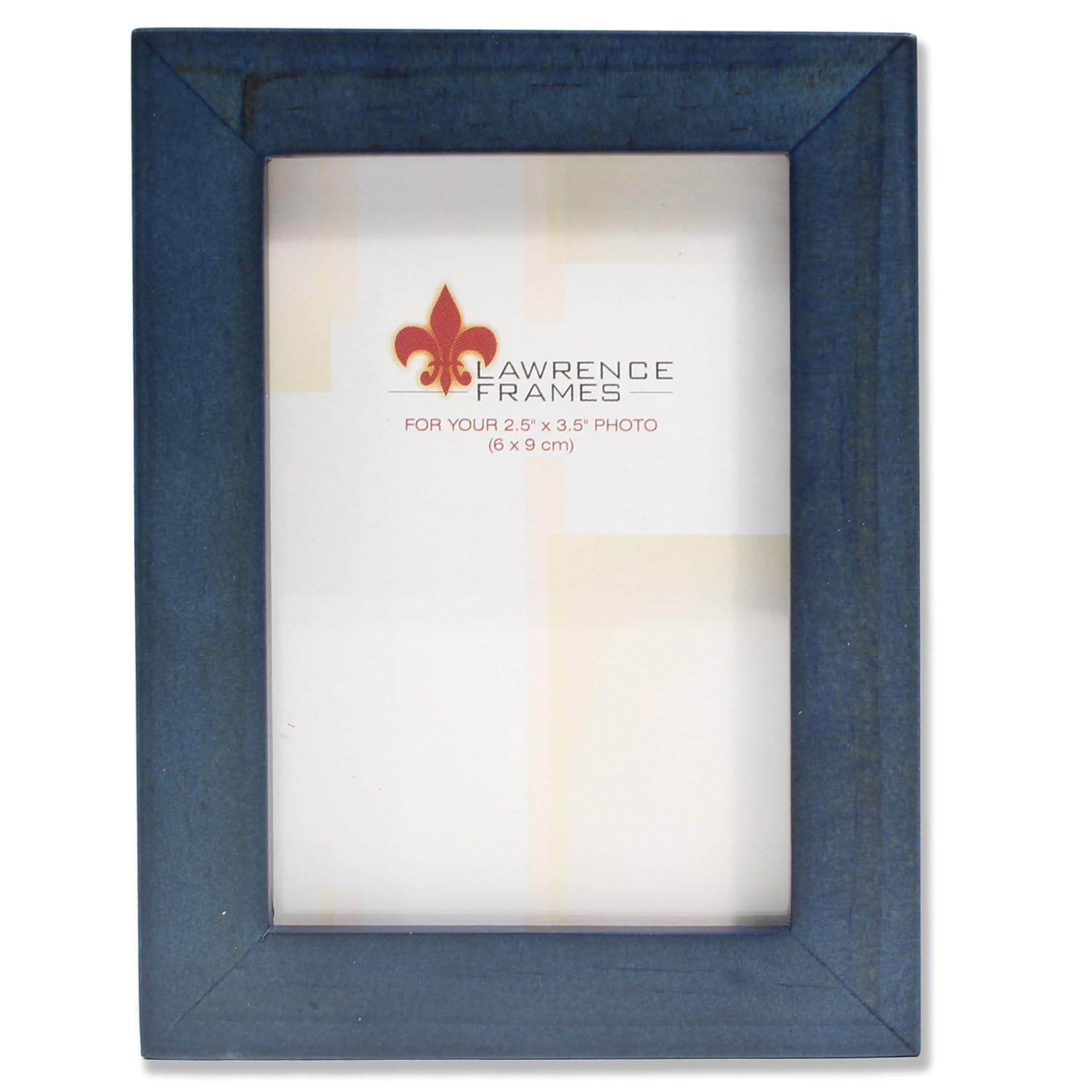 Lawrence Frames 2x3 Blue Wood Picture Frame - Gallery Collection 755723