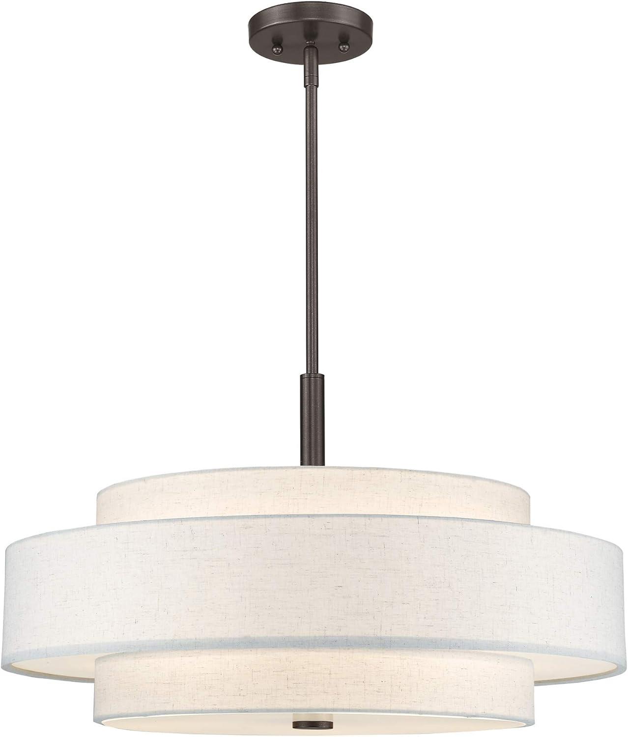 Livex Lighting Monroe 5 - Light Pendant in  English Bronze