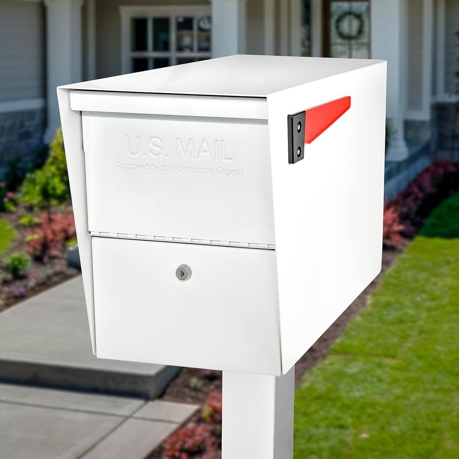 Package Master Locking Post Mounted Mailbox