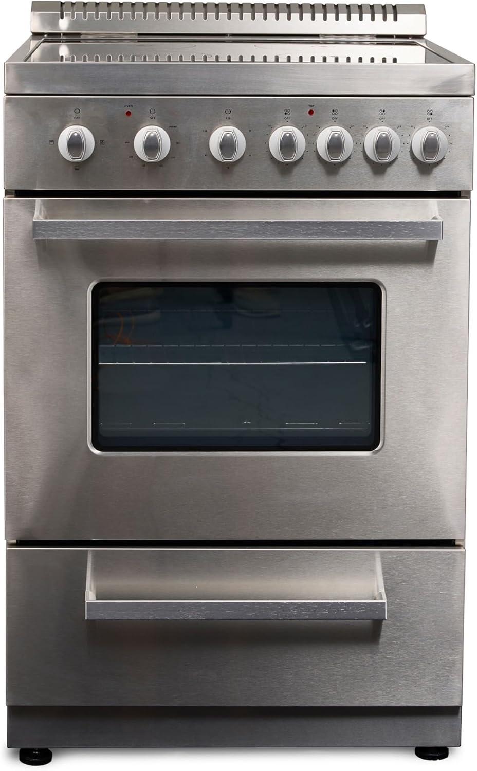 Premium Levella 24 in 2.6 cu ft Electric Range