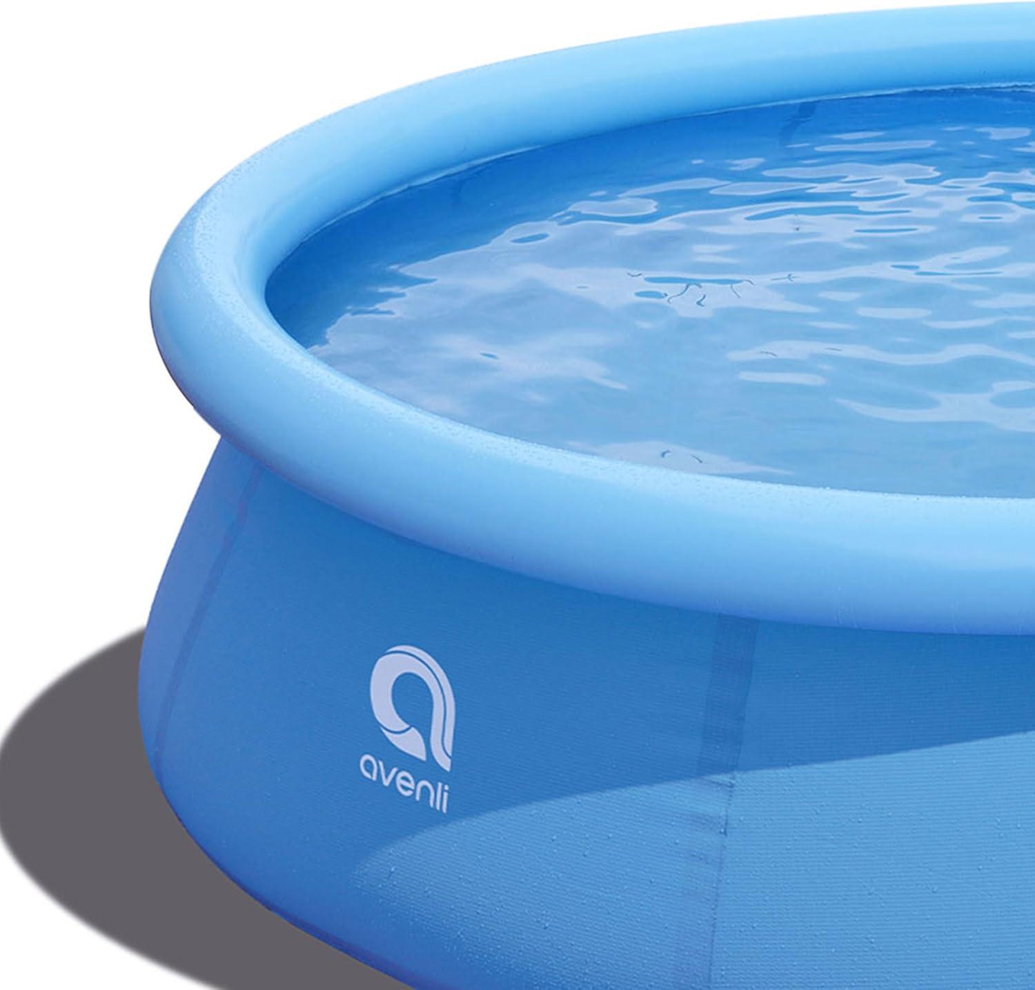 JLeisure JLeisure Prompt Set Inflatable Outdoor Backyard Swimming Pool