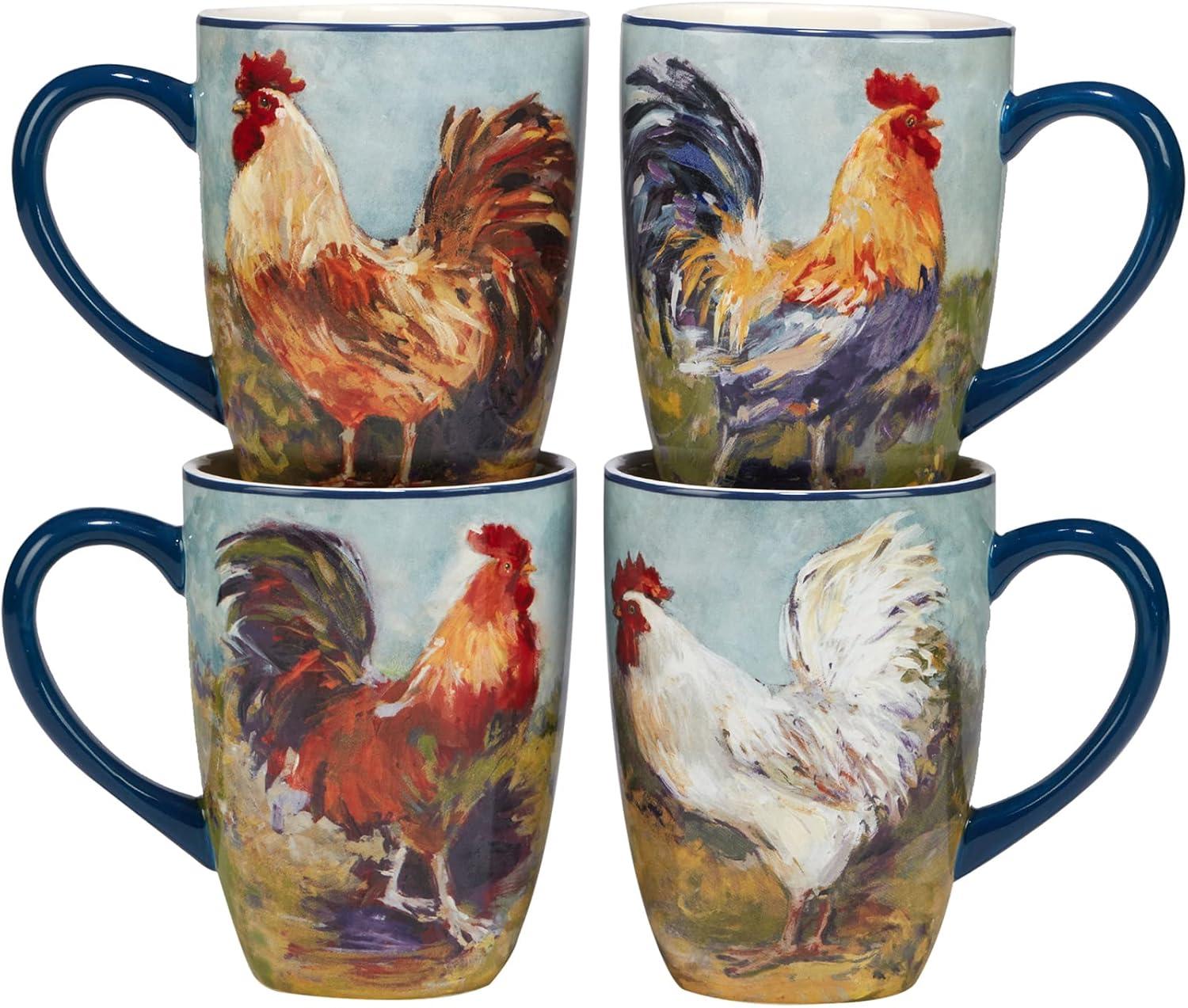 16pc Rooster Meadow Dinnerware Set - Certified International