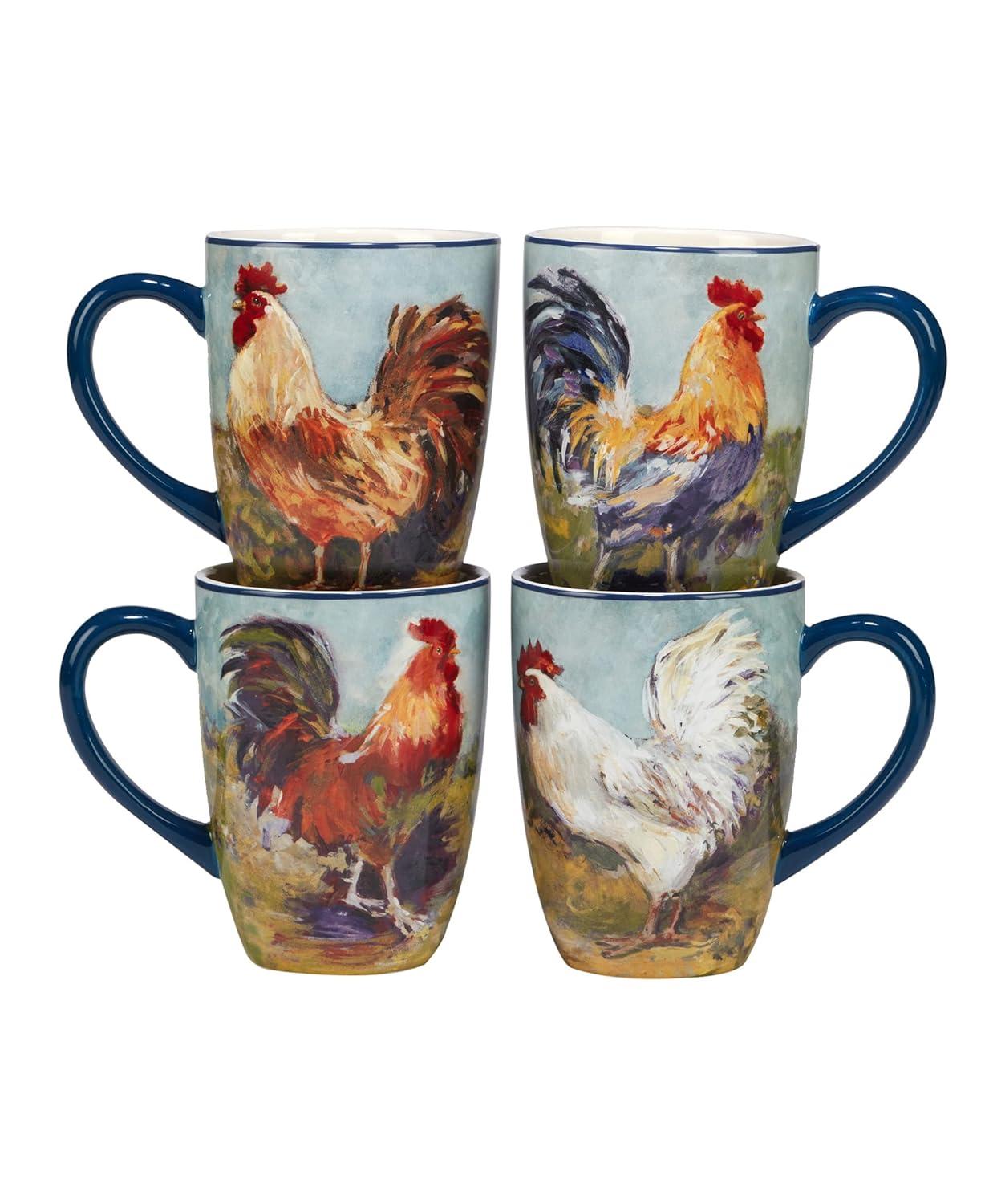 Certified International Certified International Rooster Meadow 16Pc Dinnerware Set