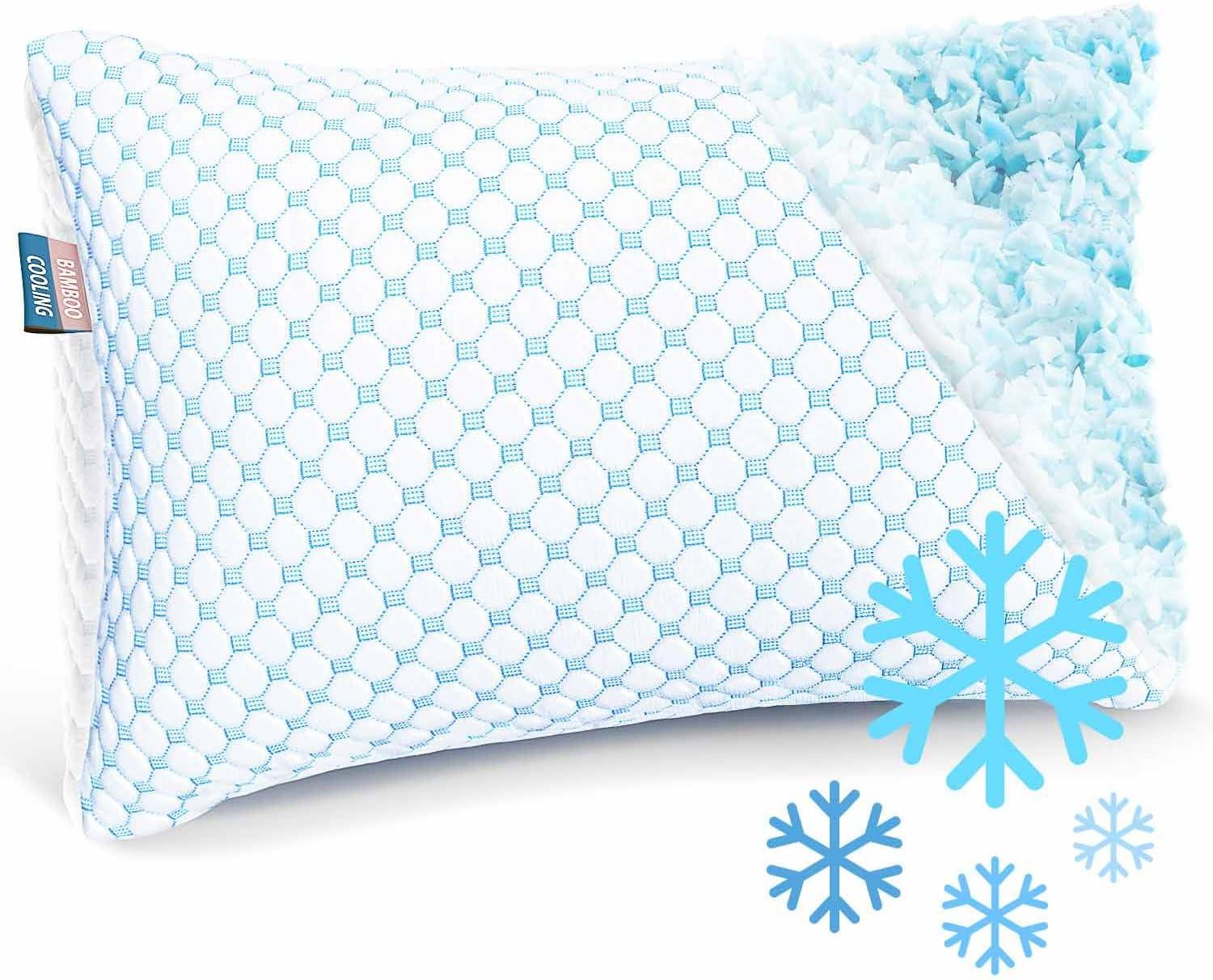 Nestl King Size Adjustable Colling Gel Pillow - 2 Pack