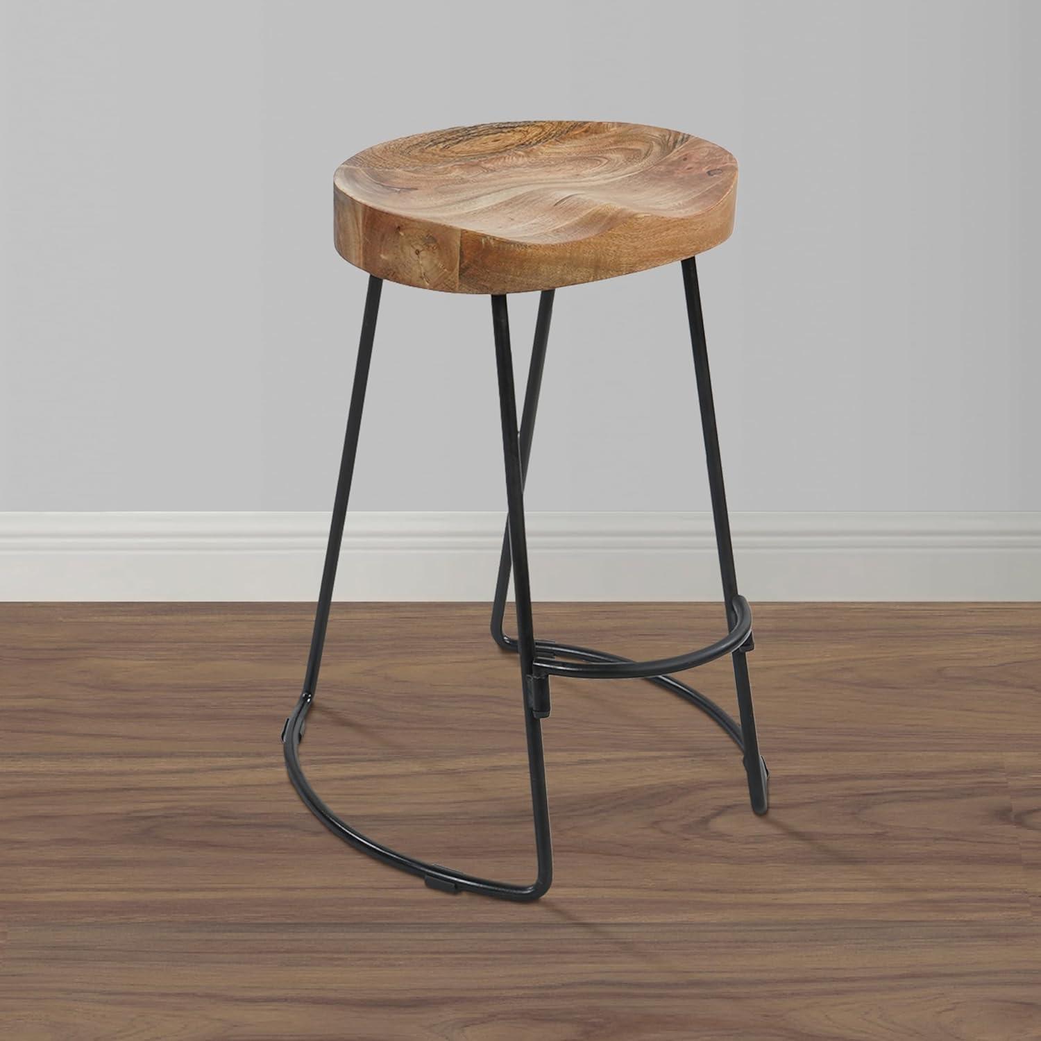 Solid Wood Stool