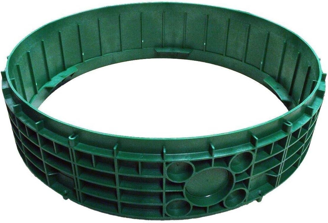 24x6 Green Polypropylene Septic Tank Riser