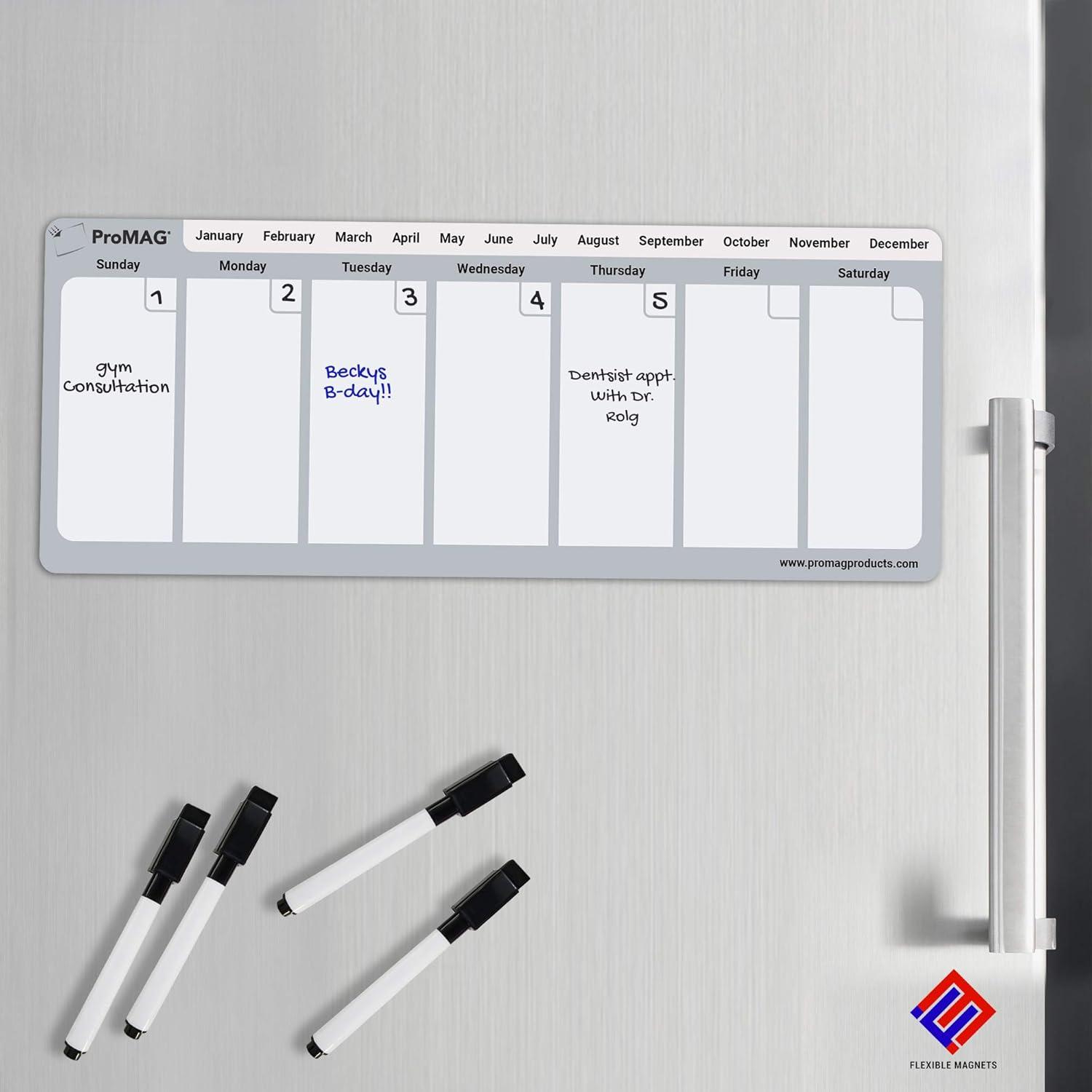 Dry Erase Markers - Magnetic Whiteboard Markers with Cap Mounted Eraser - Markers For Dry Erase Board - Fine Tip Marker For Whiteboard Low Odor (50)