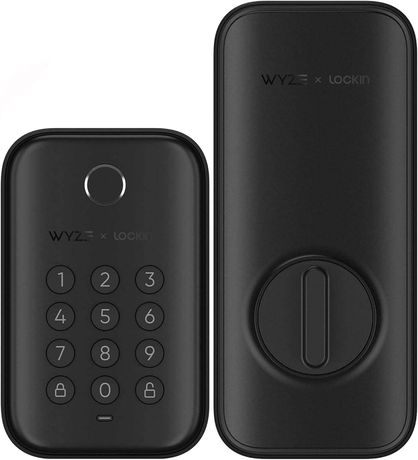 Wyze Smart Lock Bolt with Fingerprint Keyless Entry and Auto Lock