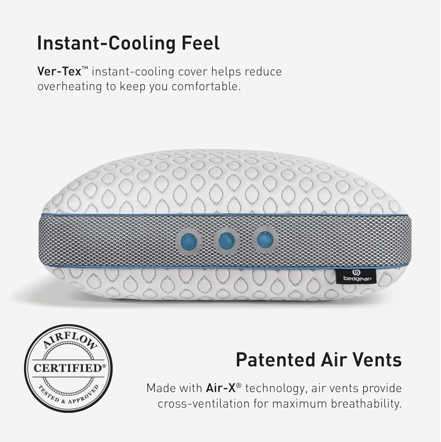 Bedgear Bedgear Frost Performance Pillow - Cooling Bed Pillow - All Sleep Positions