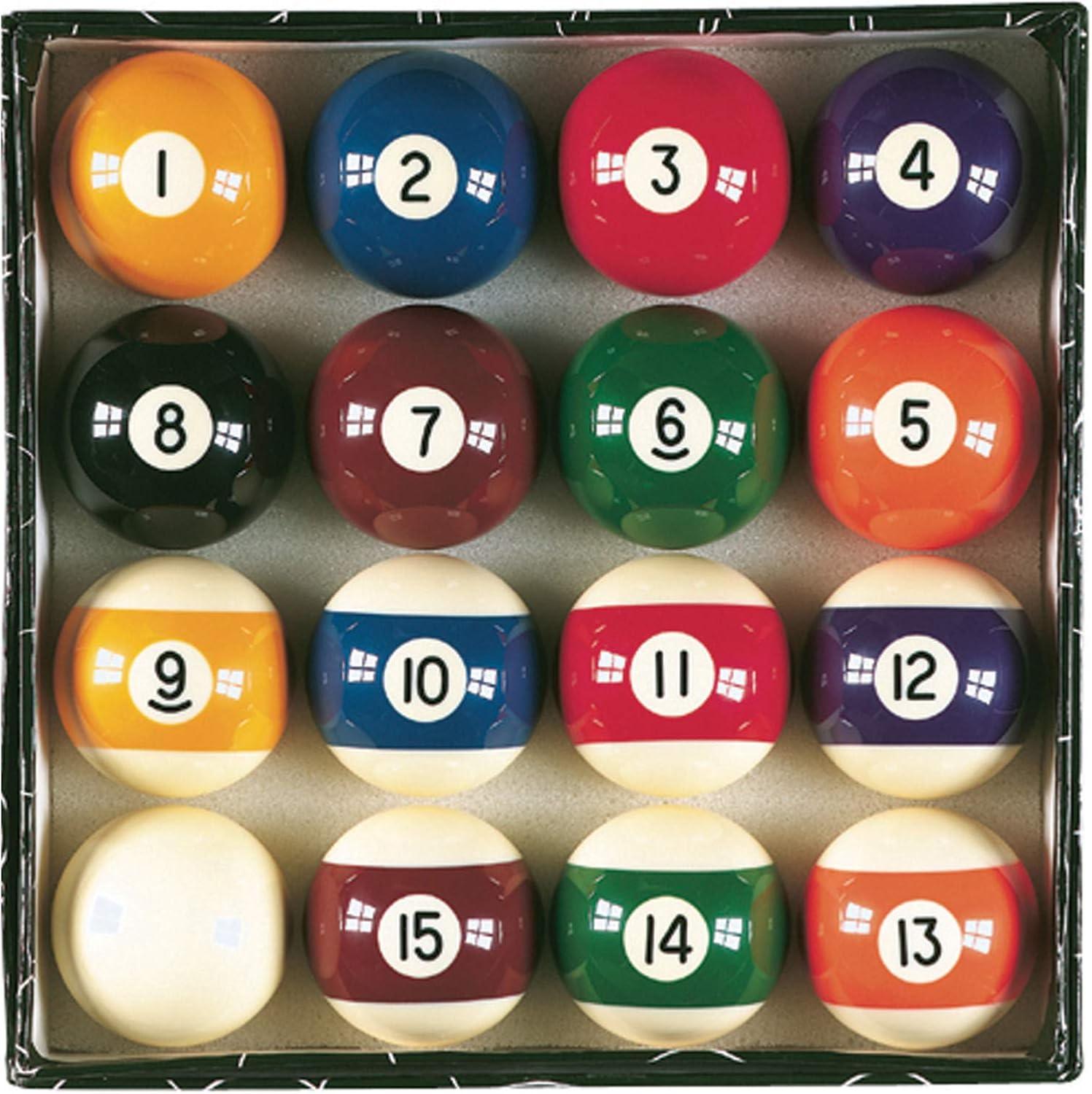 Viper High Quality Billiard Master Complete Regulation Sized 16 Pool Ball Set