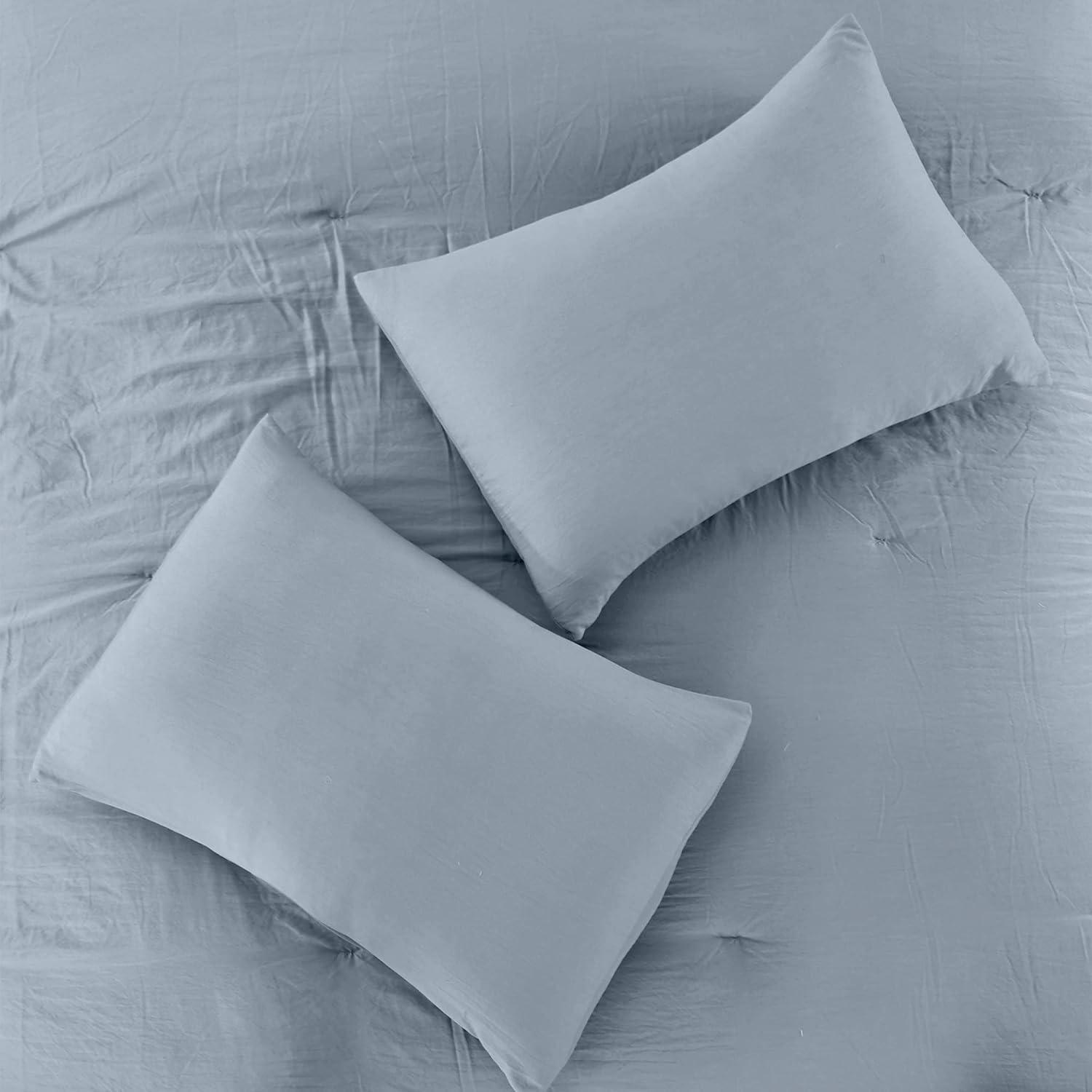 Modern Threads Modern Threads - Beck Comforter Set - Down Alternative Brushed Microfiber - Elegant All Season Bedspread Set - includes Comforter, Shams, & Decorative Pillow
