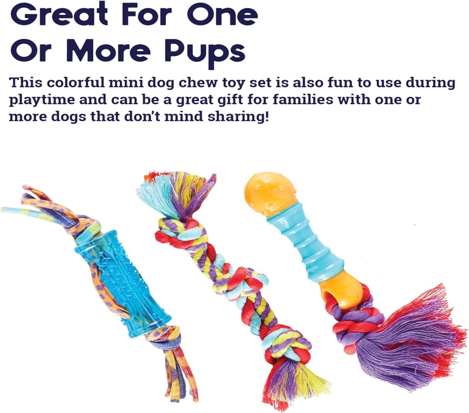 Petstages Orka Mini Dental Dog Chew Toys - 3 Pack