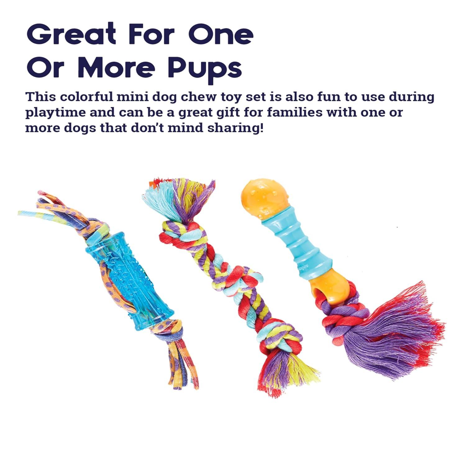 Petstages Orka Mini Dental Dog Chew Toys - 3 Pack