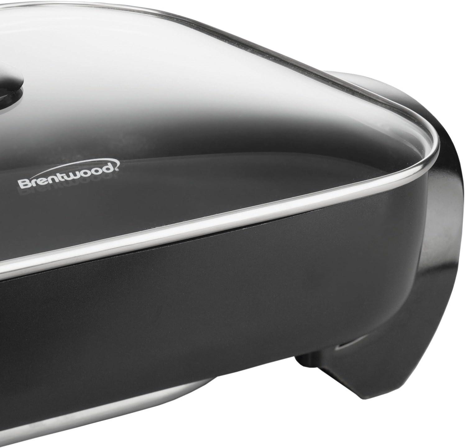 Brentwood Appliances Brentwood Appliances Non Stick Electric Skillet with Glass Lid