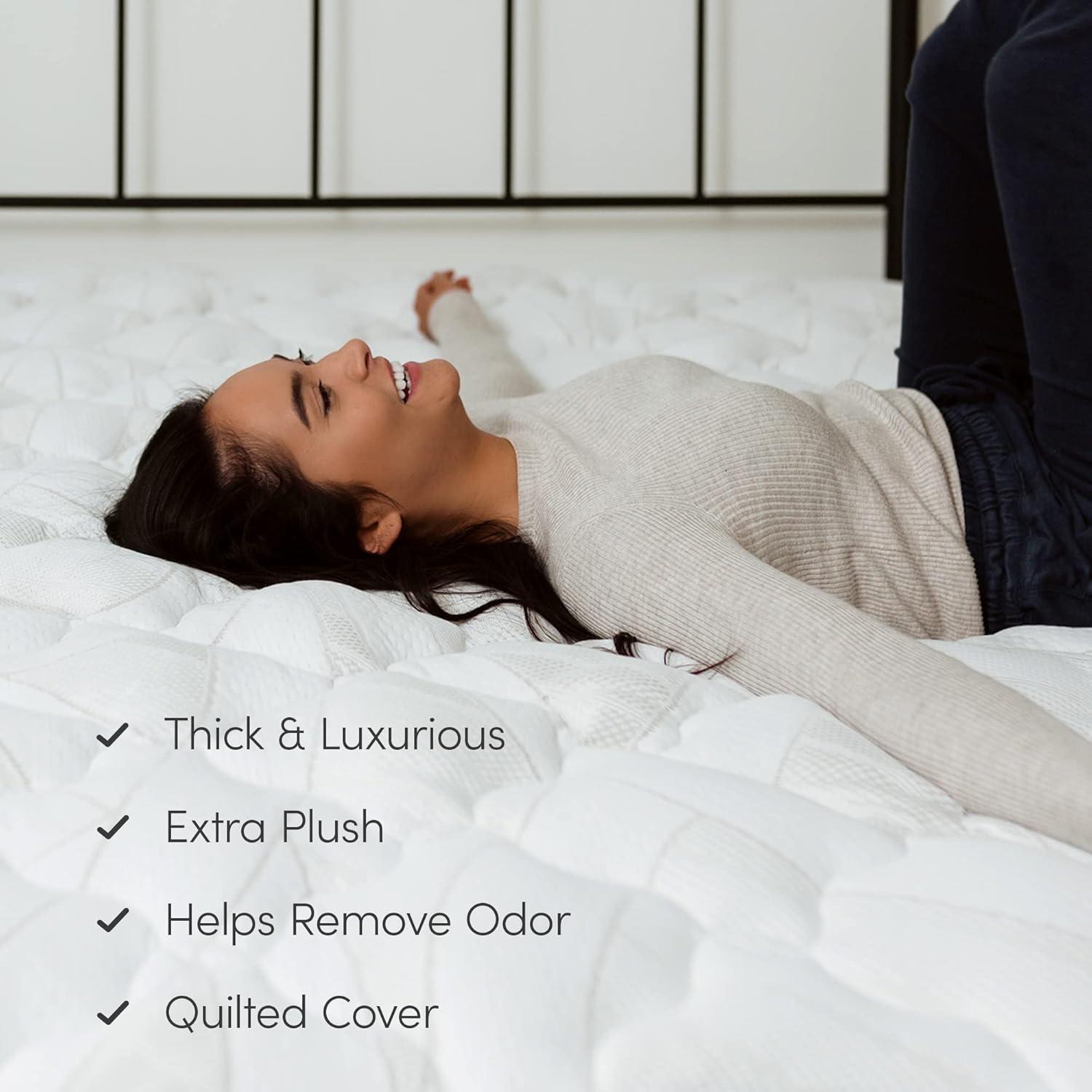 eLuxury Copper Woven Mattress Pad