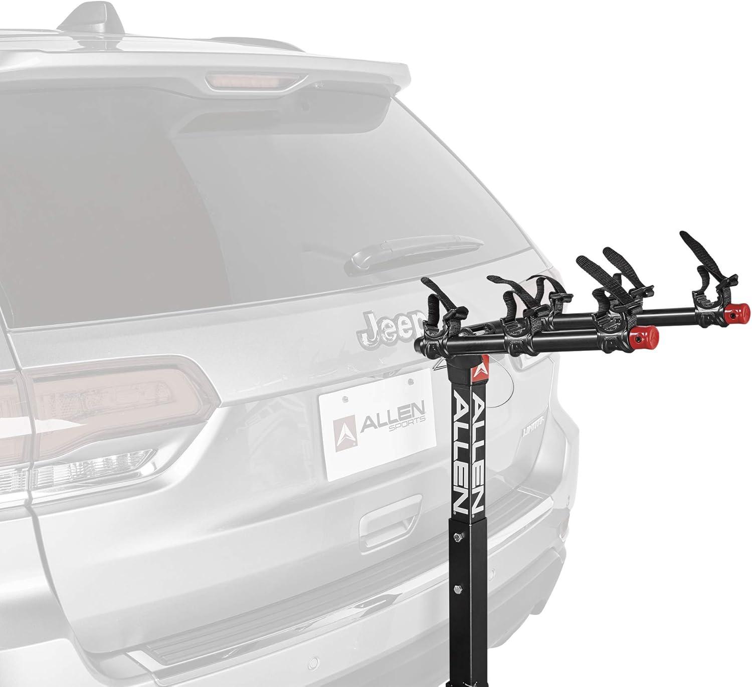 Allen Sports Deluxe 3-Bicycle Hitch Mounted Bike Rack, 532RR