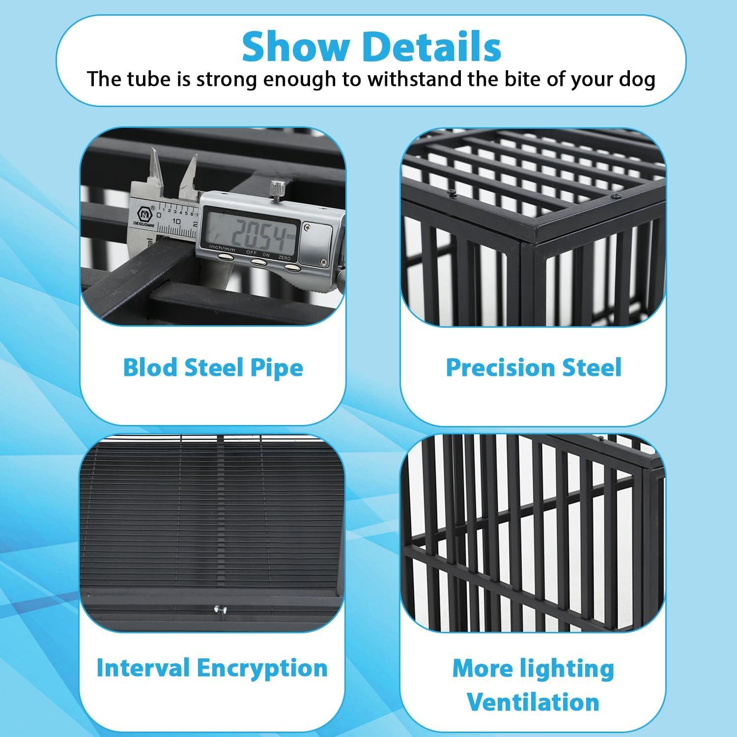 Tucker Murphy Pet™ Dog Pet Crate
