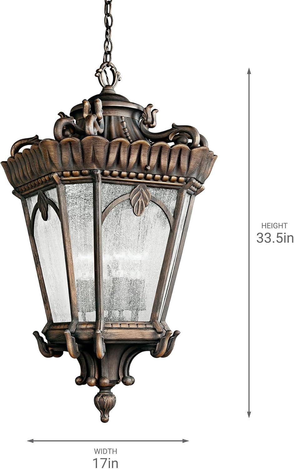 Fleur De Lis Living Guzzi 4 - Light Outdoor Hanging Lantern