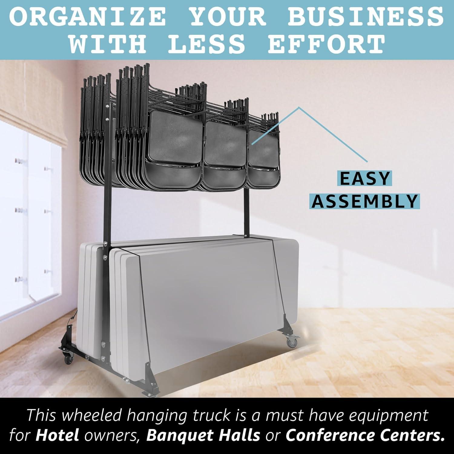 600 Lb. Capacity Foldable Table Dolly