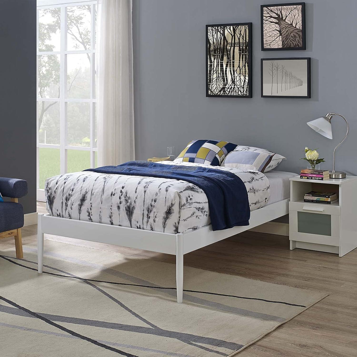 Modway Modway Elsie Fabric Bed Frame