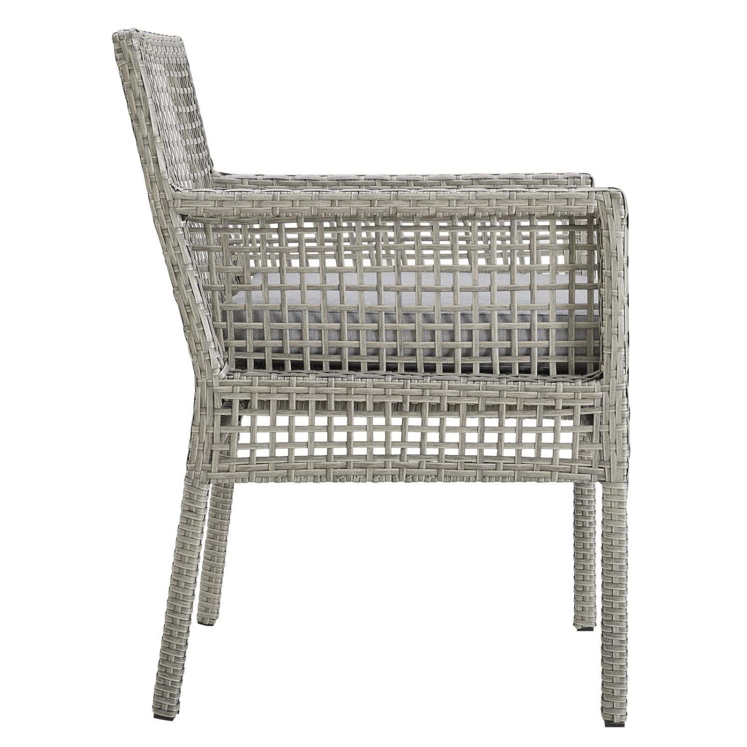 Latitude Run® Aura 7-piece Wicker Rattan Outdoor Patio Set