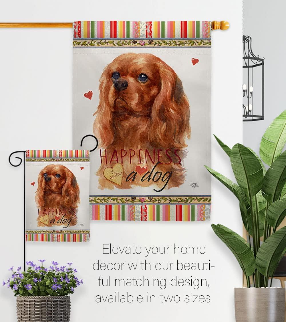 Breeze Decor Double Sided Polyester Animal House Flag