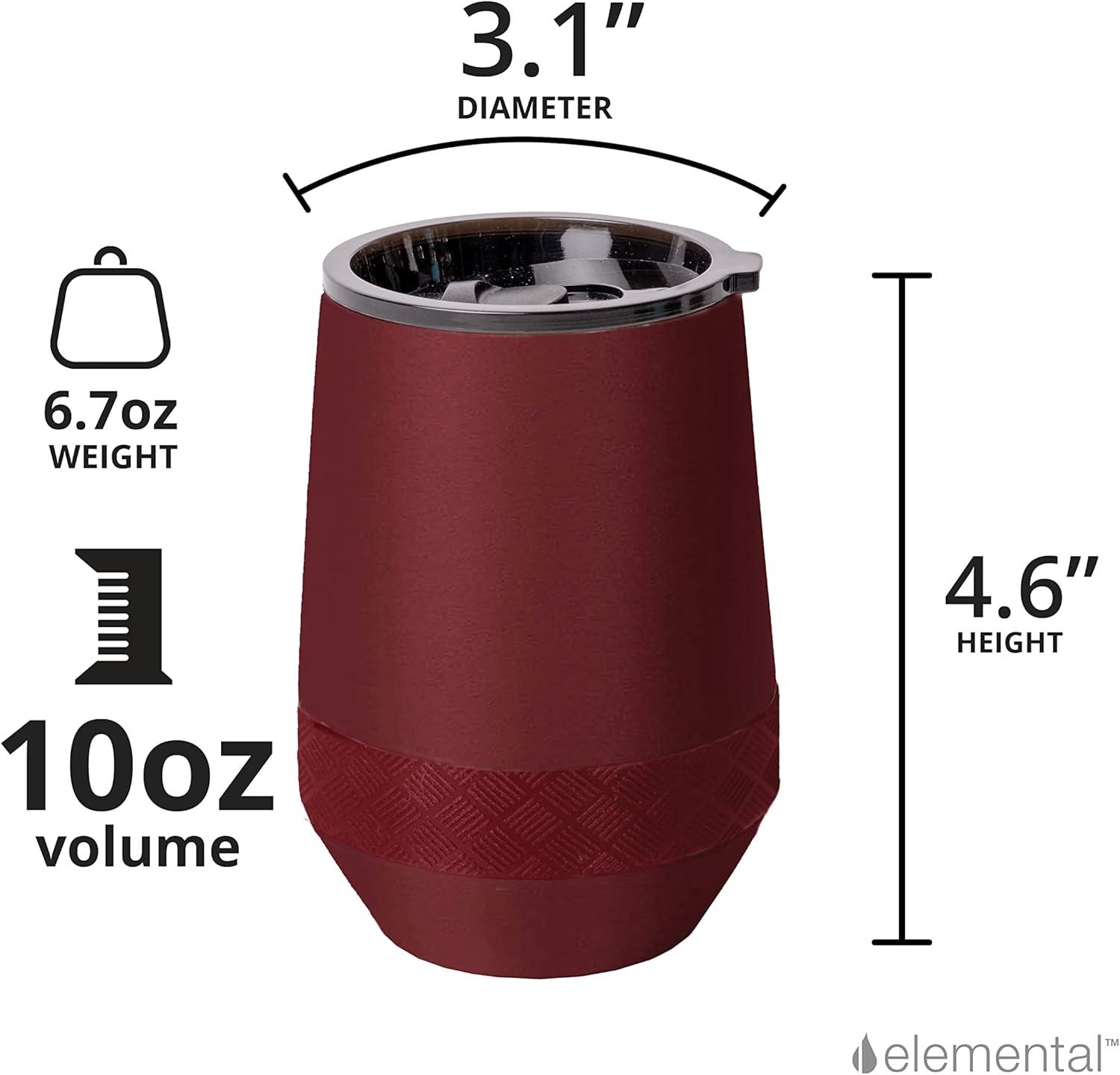 Elemental Elemental Triple Wall Insulated Stainless Steel Travel Tumbler