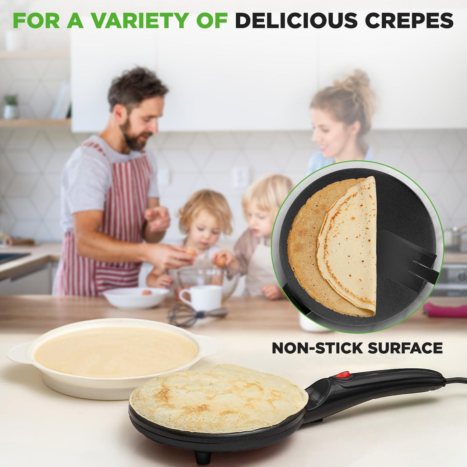 NutriChef NutriChef Non Stick Crepe Maker
