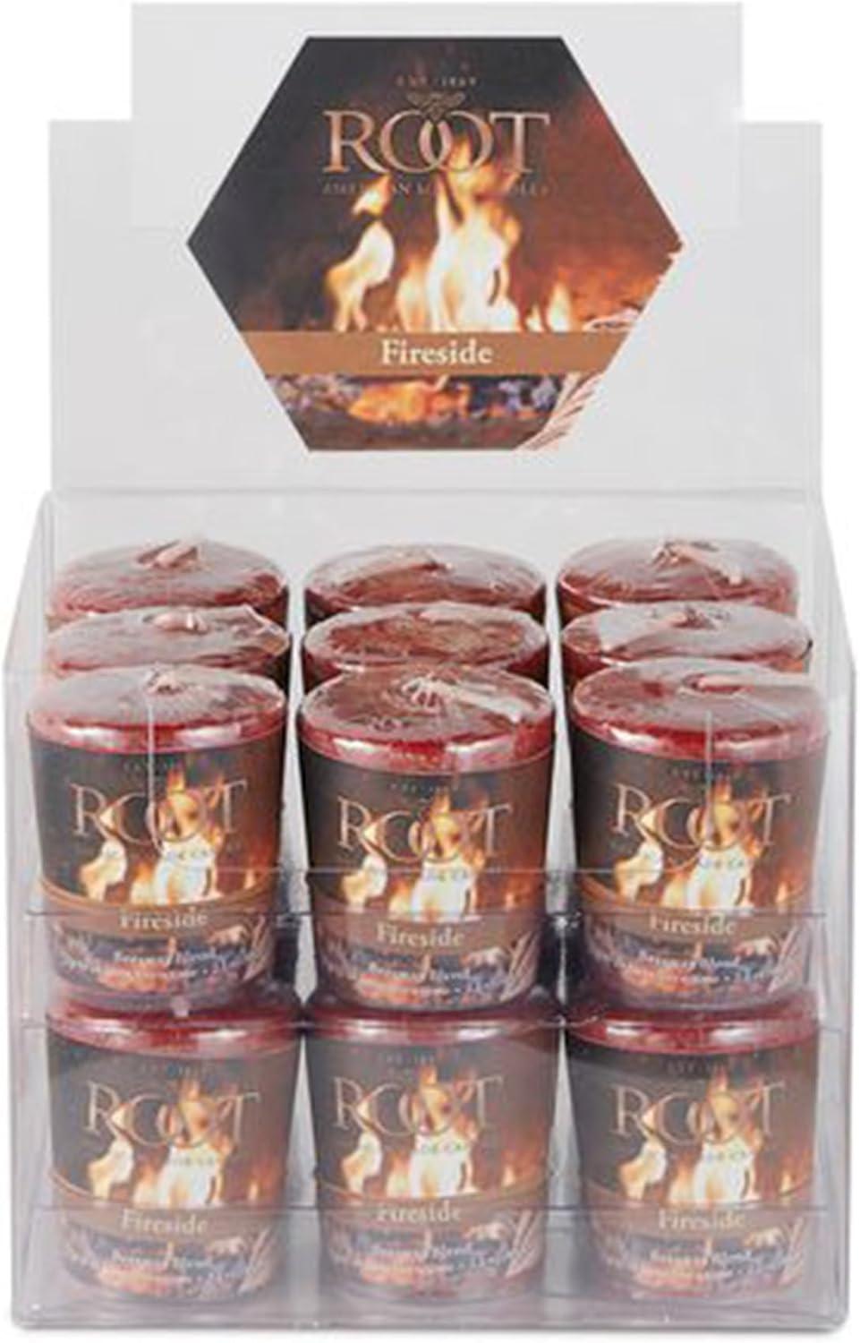 18 Piece Ginger Chai Scented Votive Candle Set