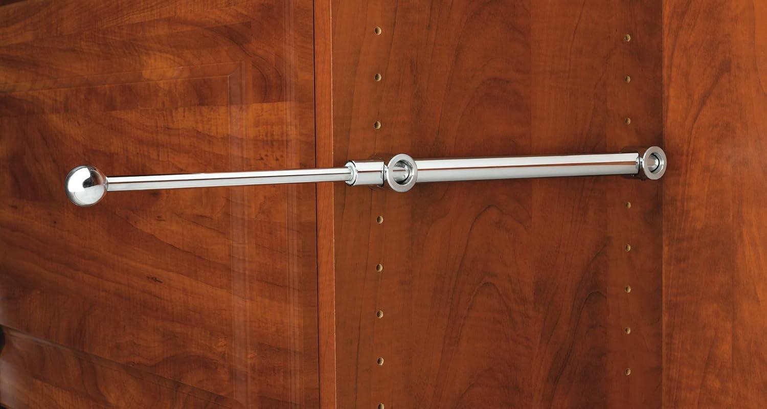 Rev-A-Shelf Extendable Metal Designer Closet Valet Rod