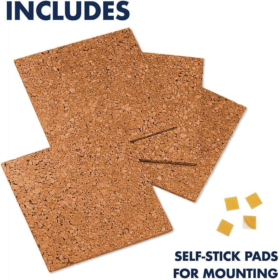 Quartet  Natural Cork Board Tiles