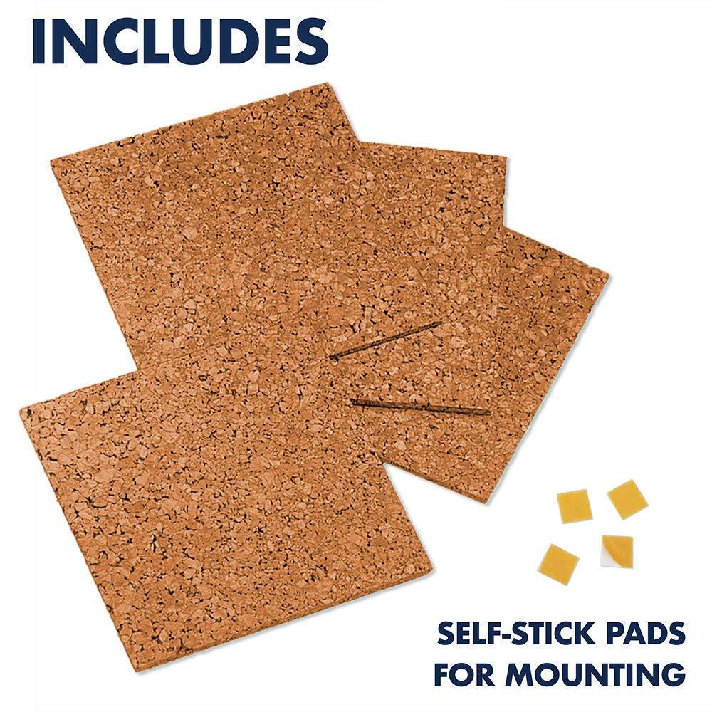 Quartet  Natural Cork Board Tiles