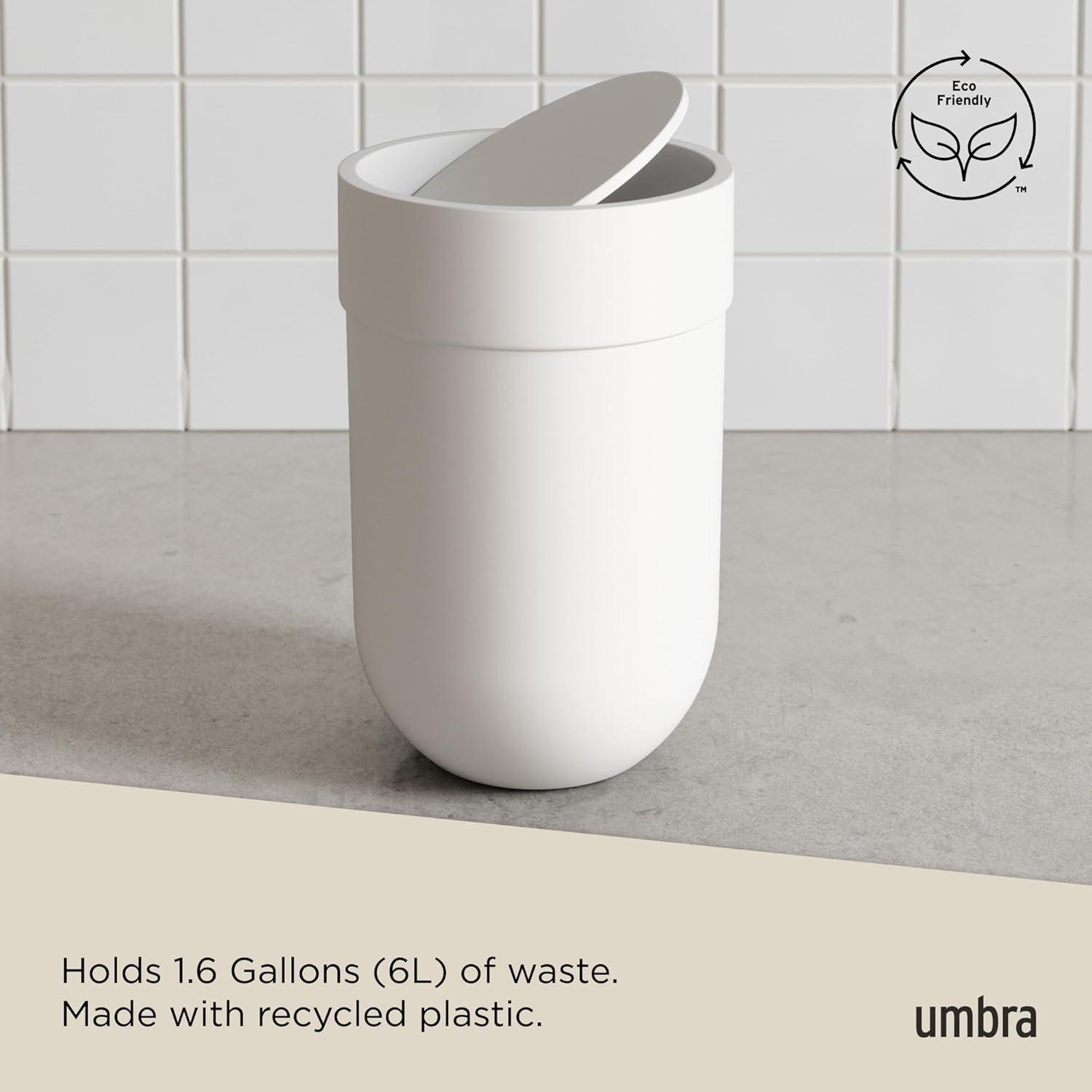 Touch Lidded Waste Can