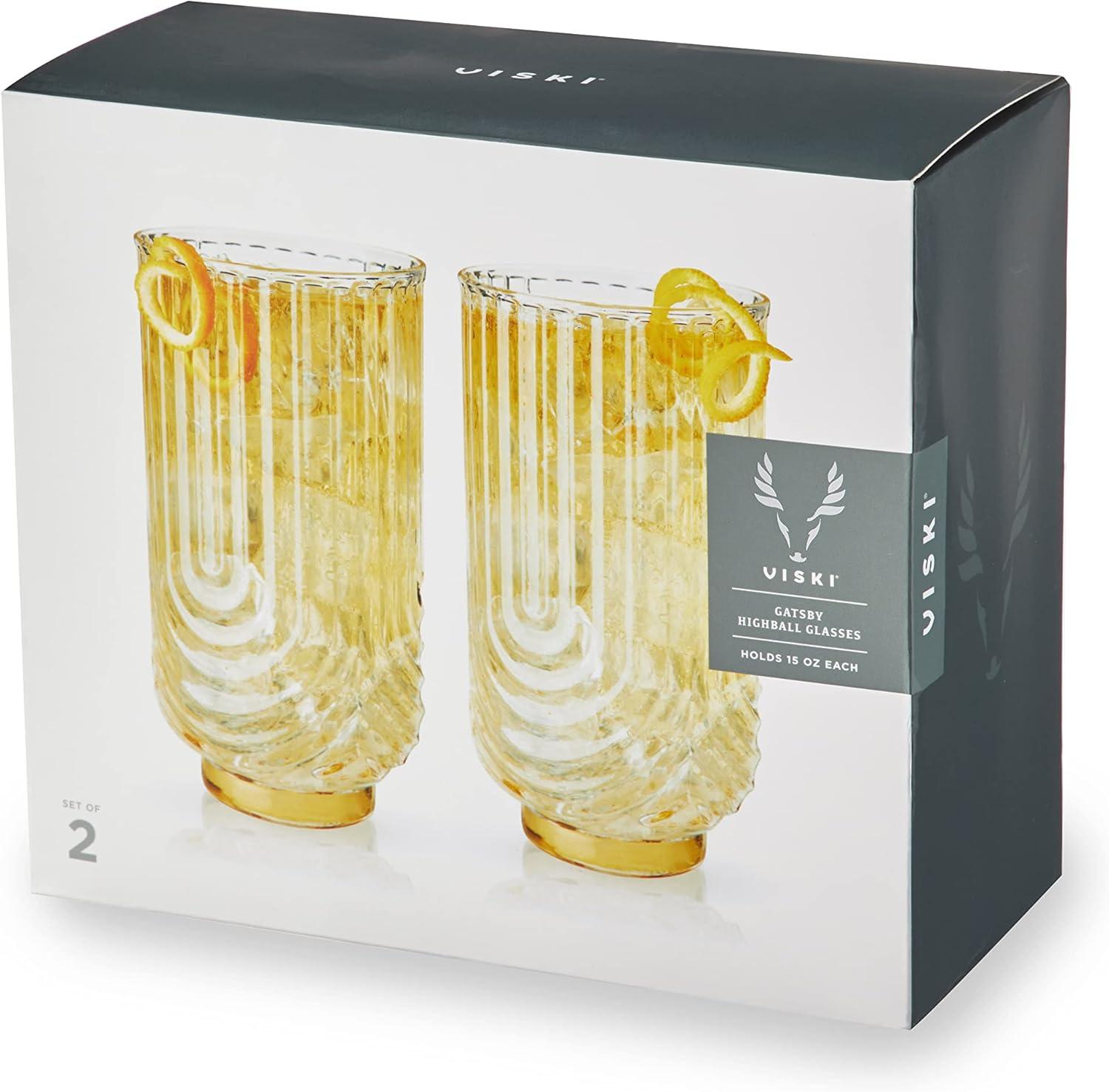 Gatsby Highball Glasses