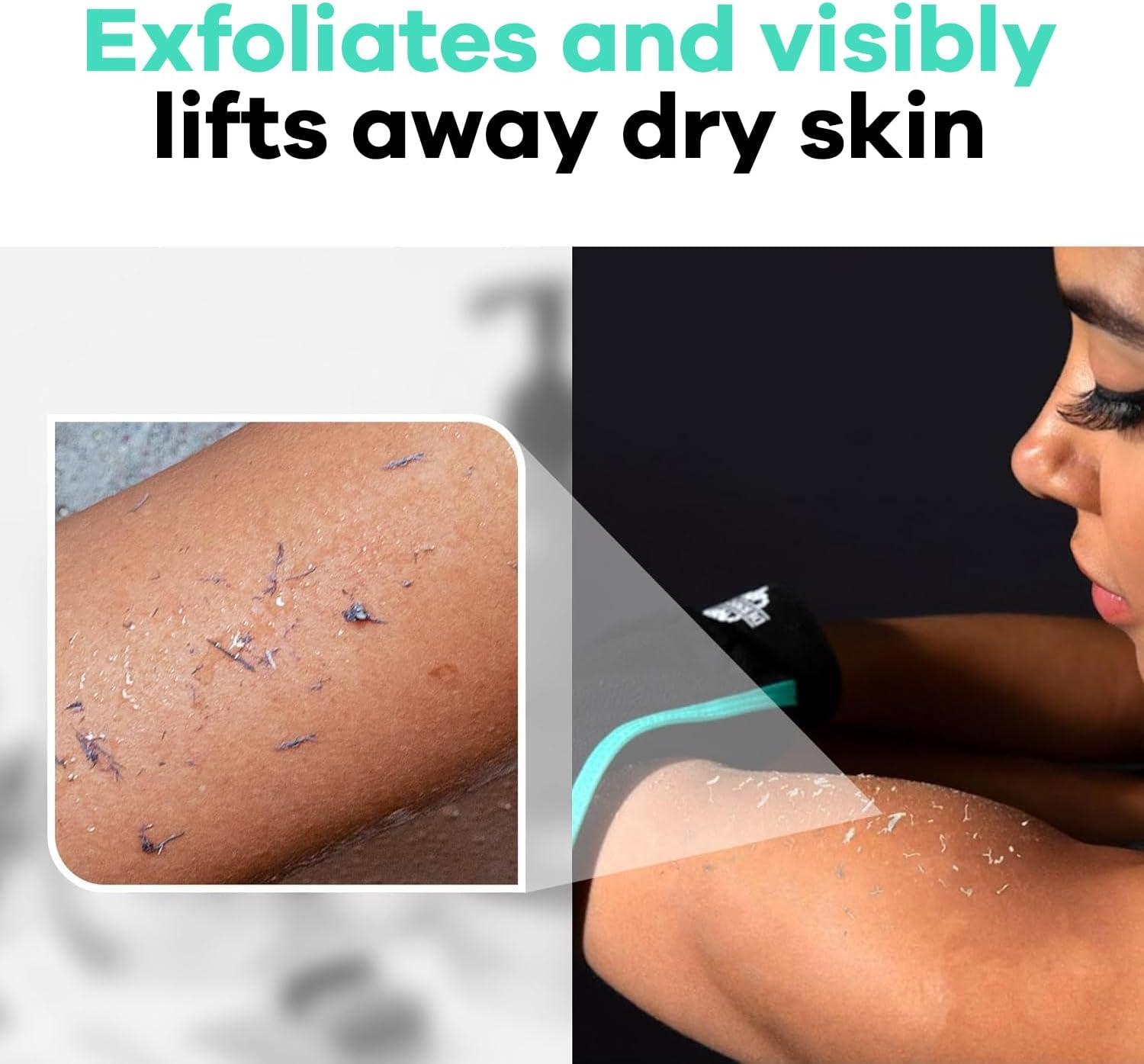 Dermasuri Exfoliating Body Scrub Glove Scrubber - 1ct