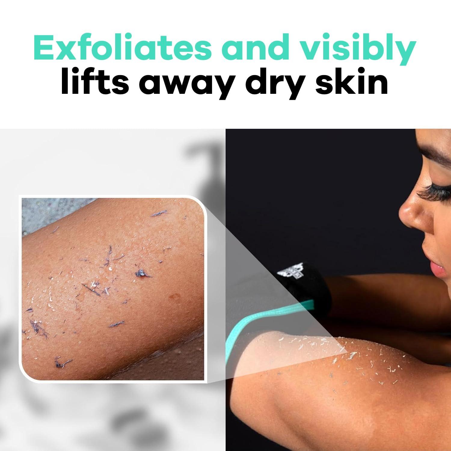 Dermasuri Exfoliating Body Scrub Glove Scrubber - 1ct