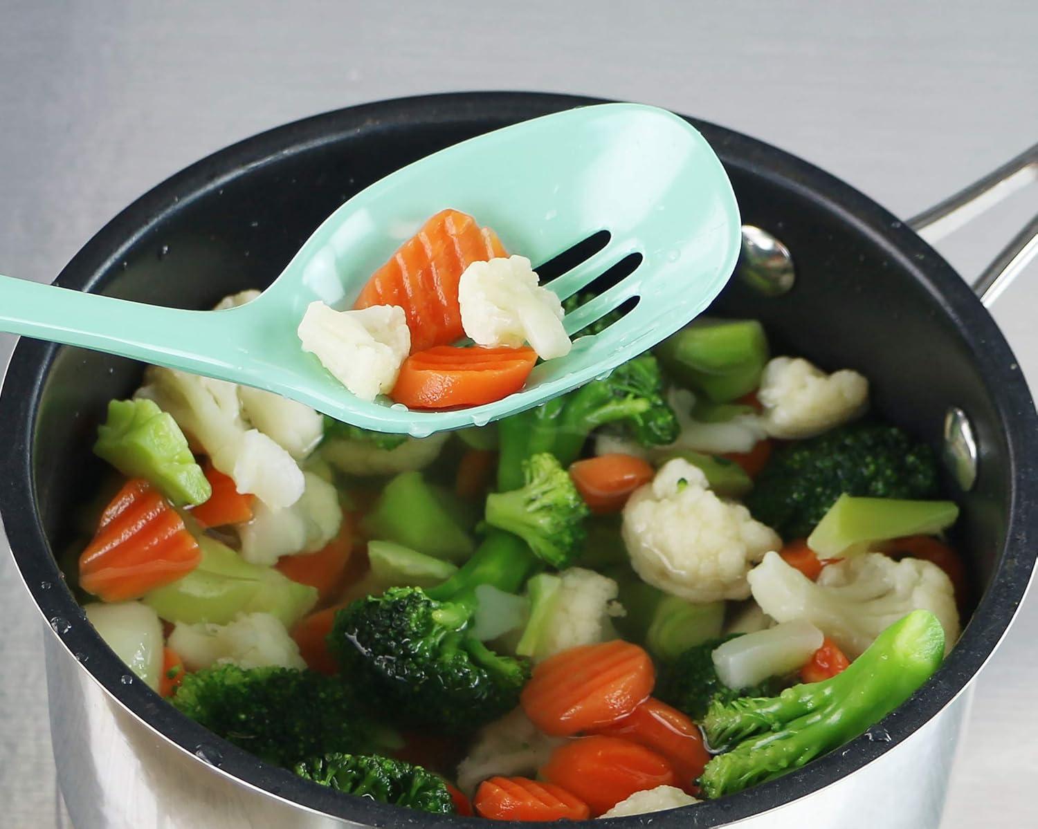 Calypso Basics by Reston Lloyd, 4pc Melamine Utensil Set, Seafoam