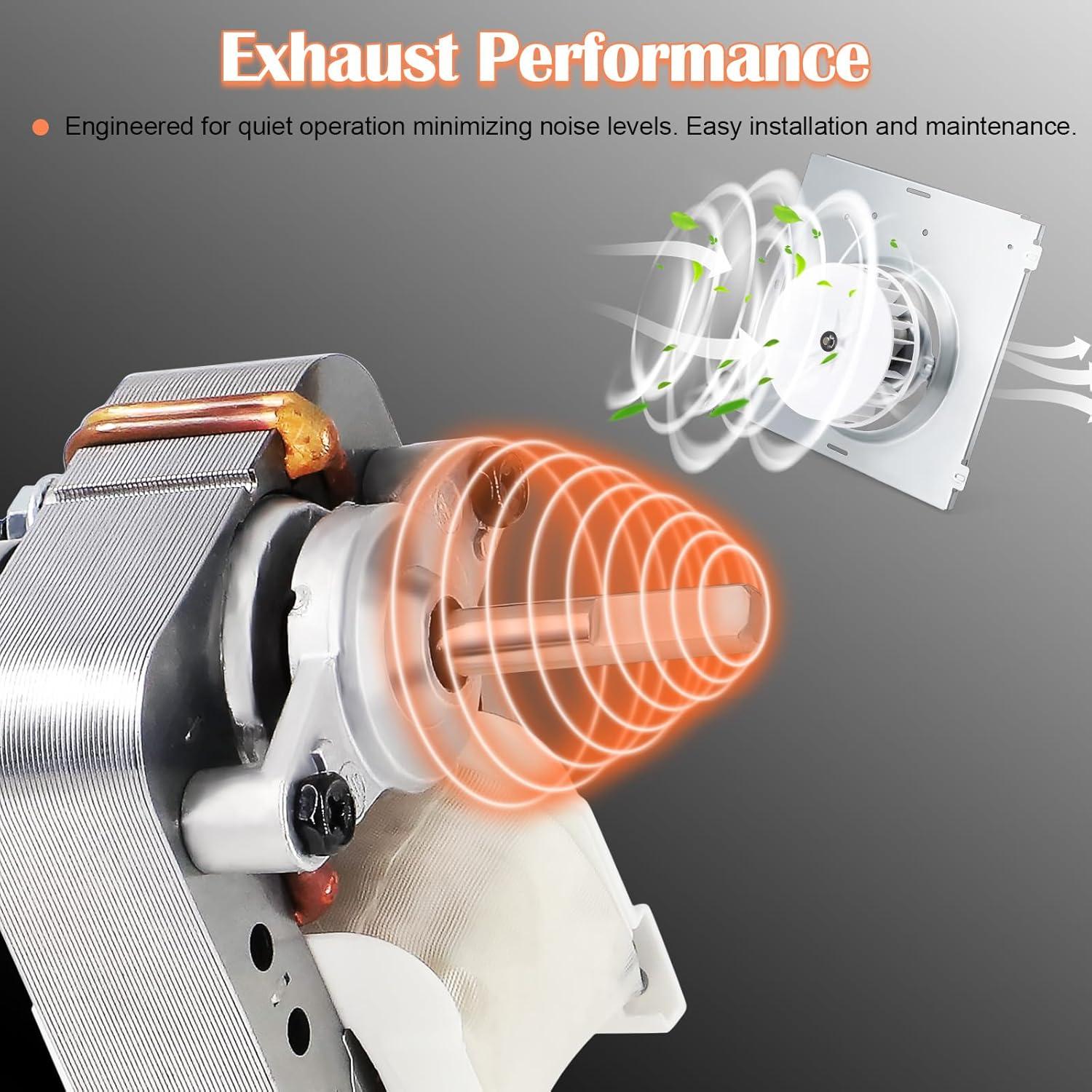 S0504B000 Bathroom Fan Motor Assembly Compatible with Bro-an Nutone 769RL for B Unit, Repalce Models 757, 769RFT-R01, 769RL, 769RL-R01 and VF707RCN. 765RL