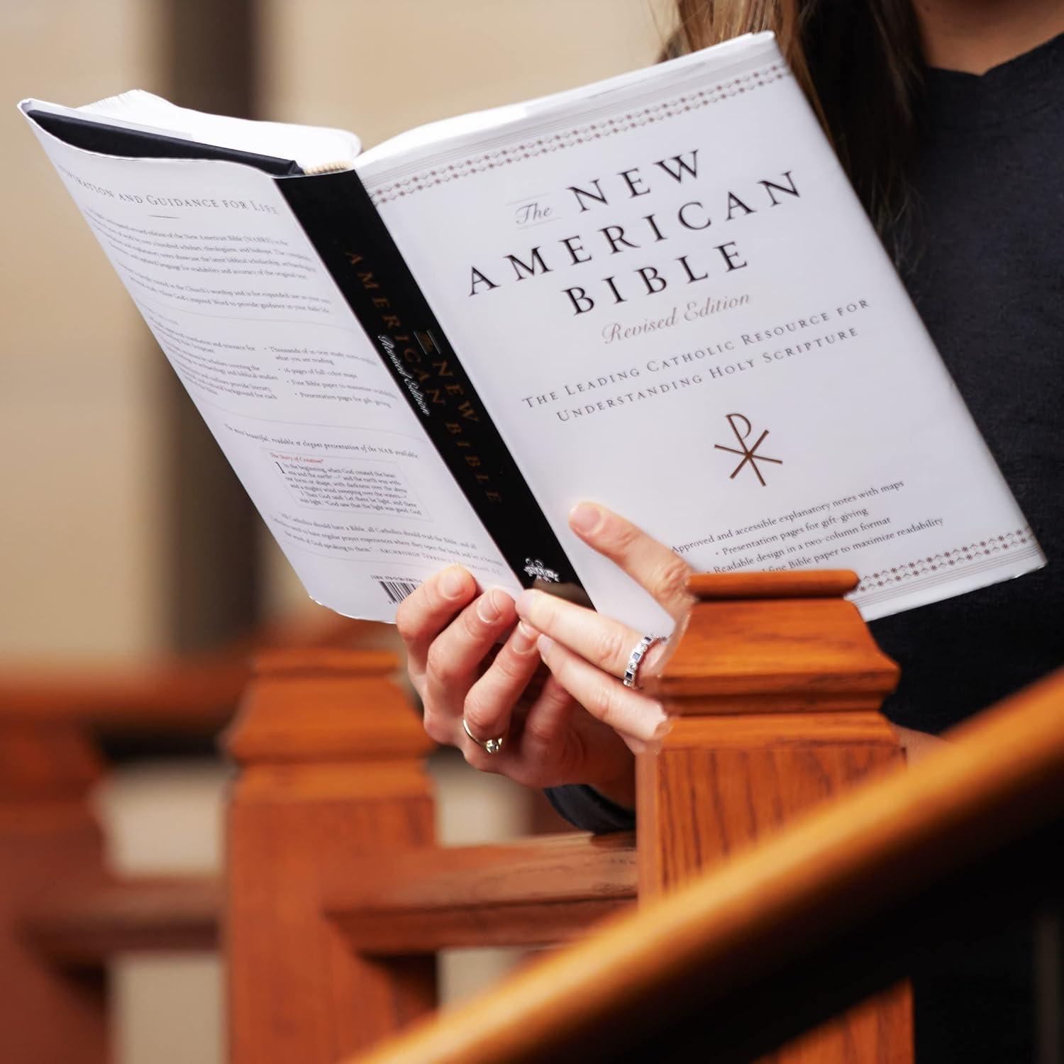 New American Bible-NABRE - by  Catholic Bible Press (Hardcover)