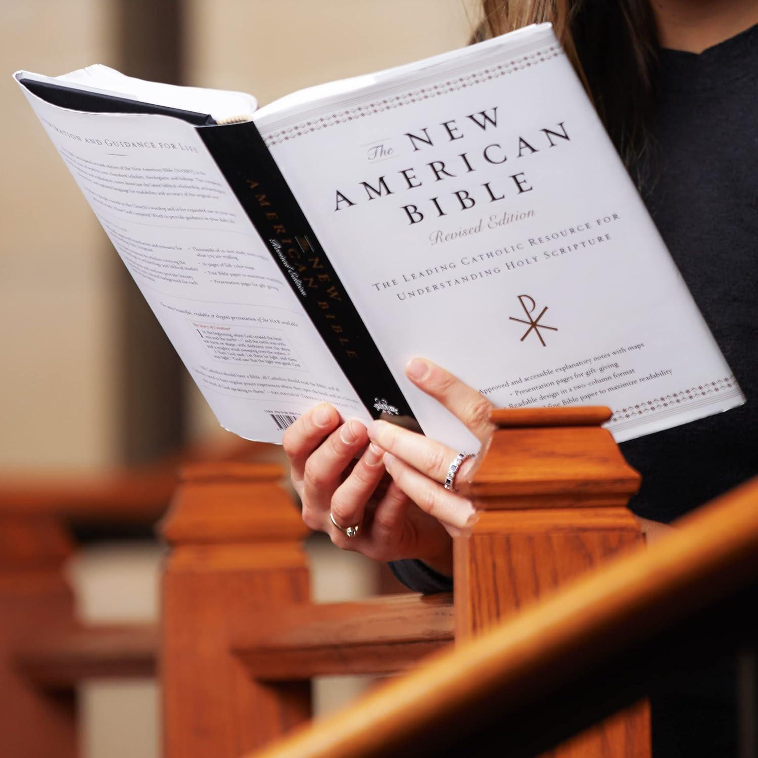 New American Bible-NABRE - by  Catholic Bible Press (Hardcover)