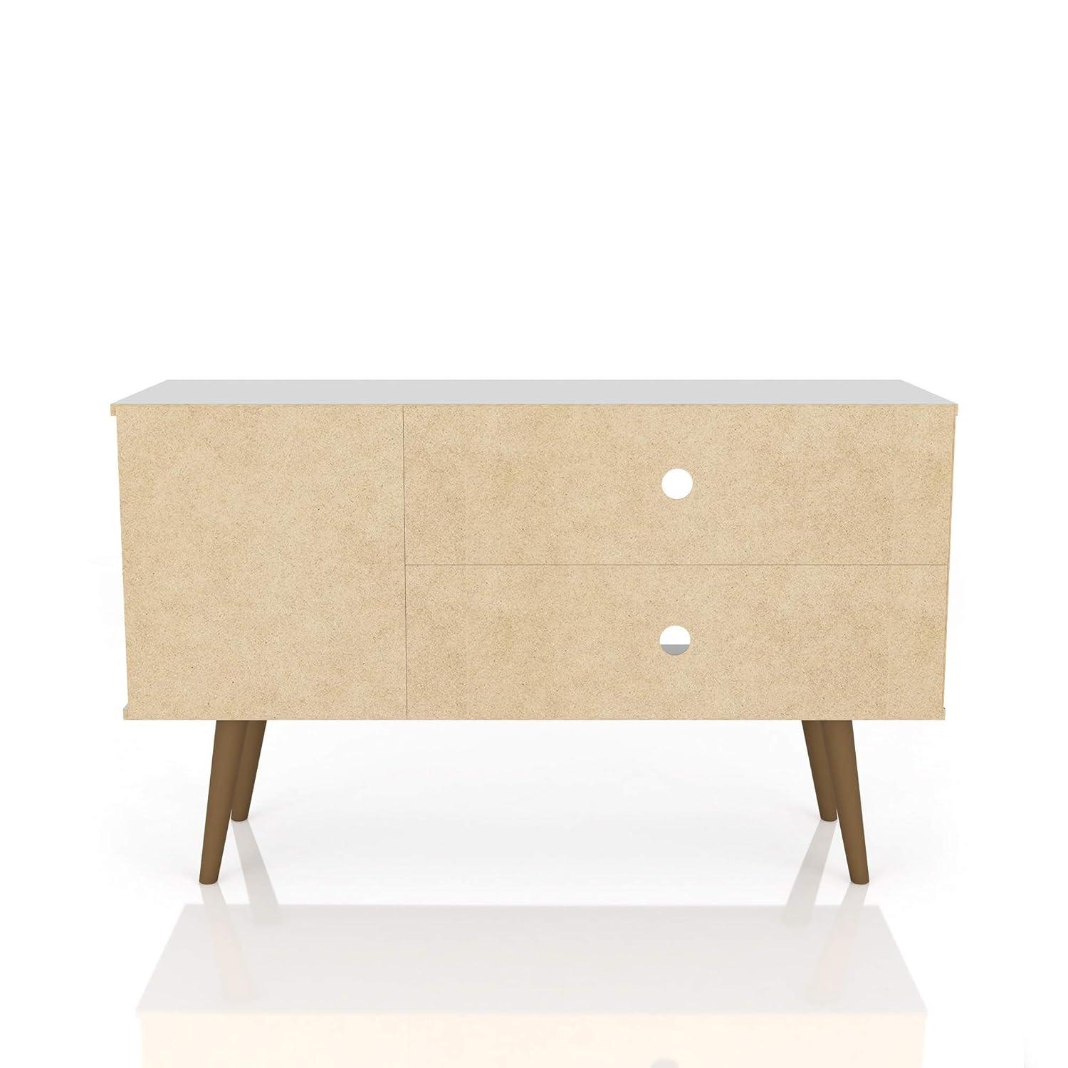 Liberty 42.52" Mid-Century Modern TV Stand with 2 Shelves and 1 Door