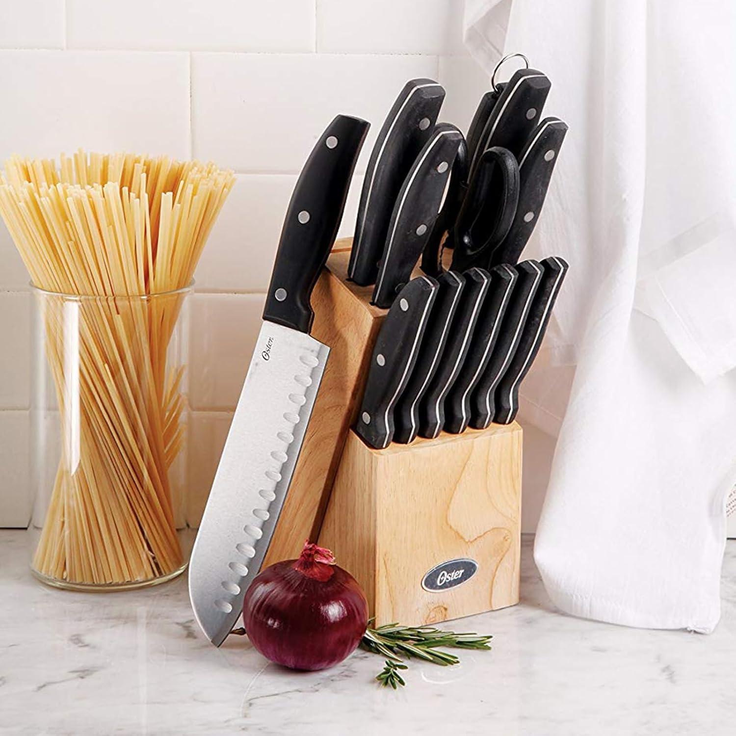 Oster Granger 14 Piece Knife Block Set