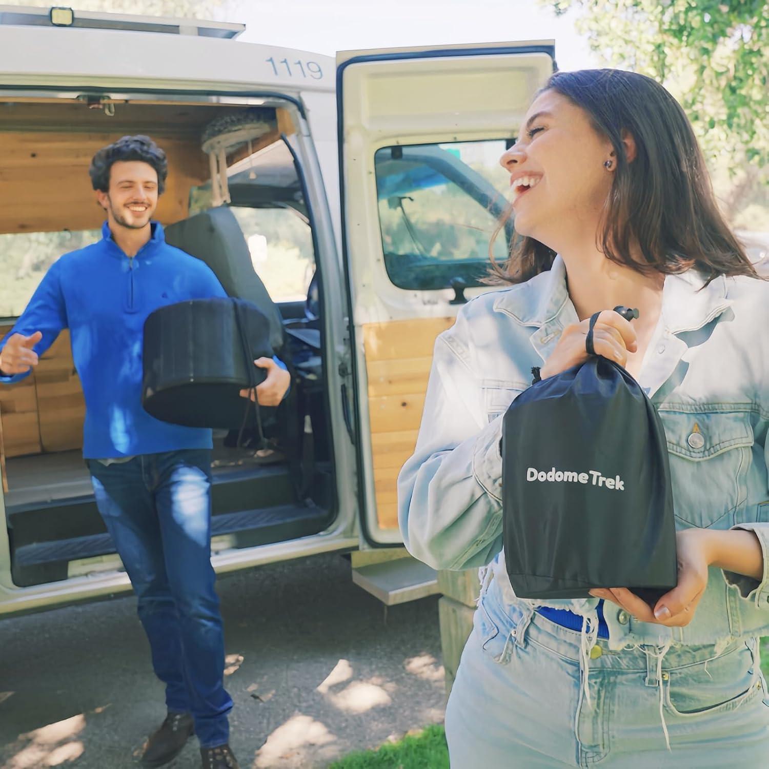 5.5inch Mini Fire Pit for Table, Small Tabletop Fire Pit , Outdoor Fire Pit Tabletop with Carry Bag,Stainless Steel, Blue