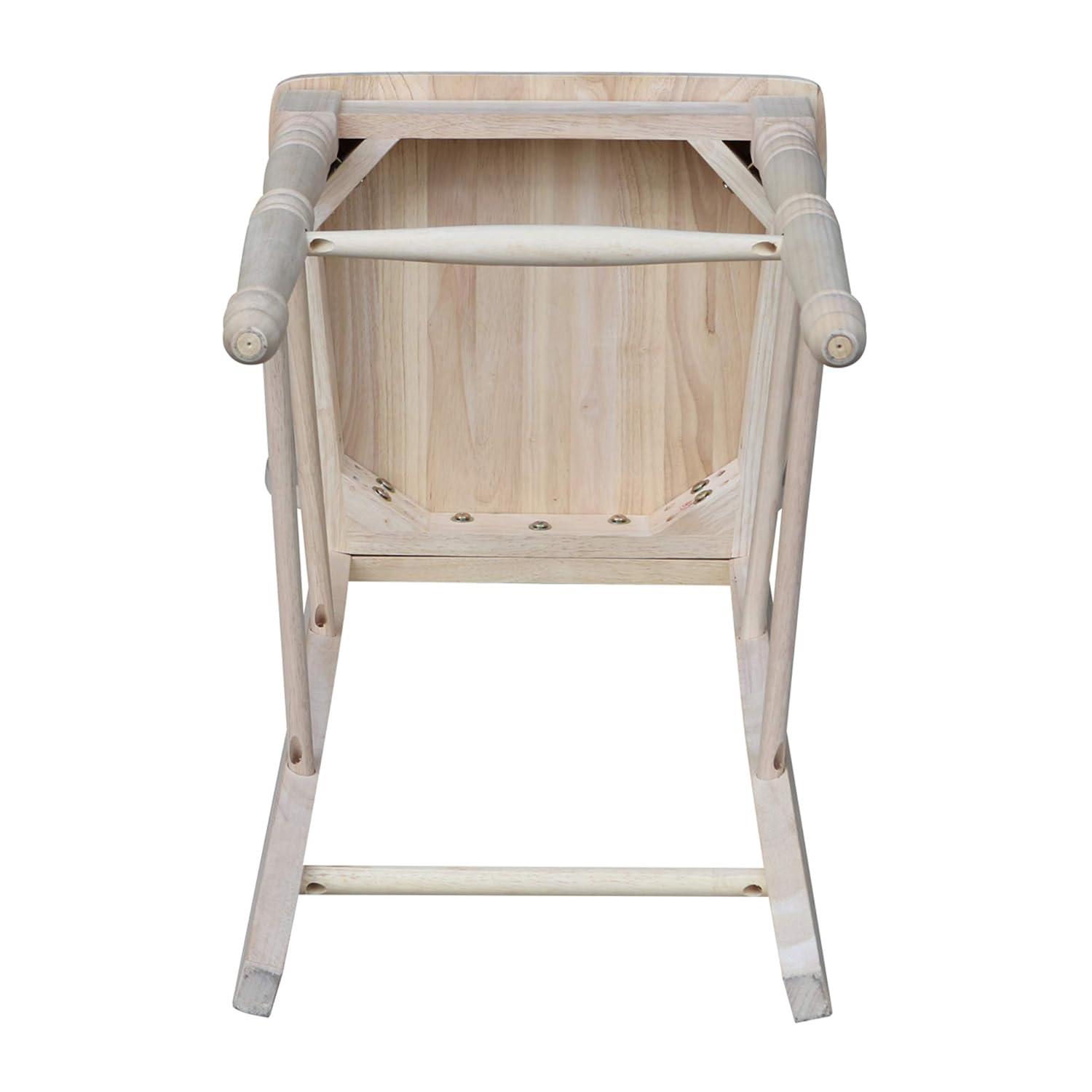 30 in. Seat Height Lattice Bar Height Stool
