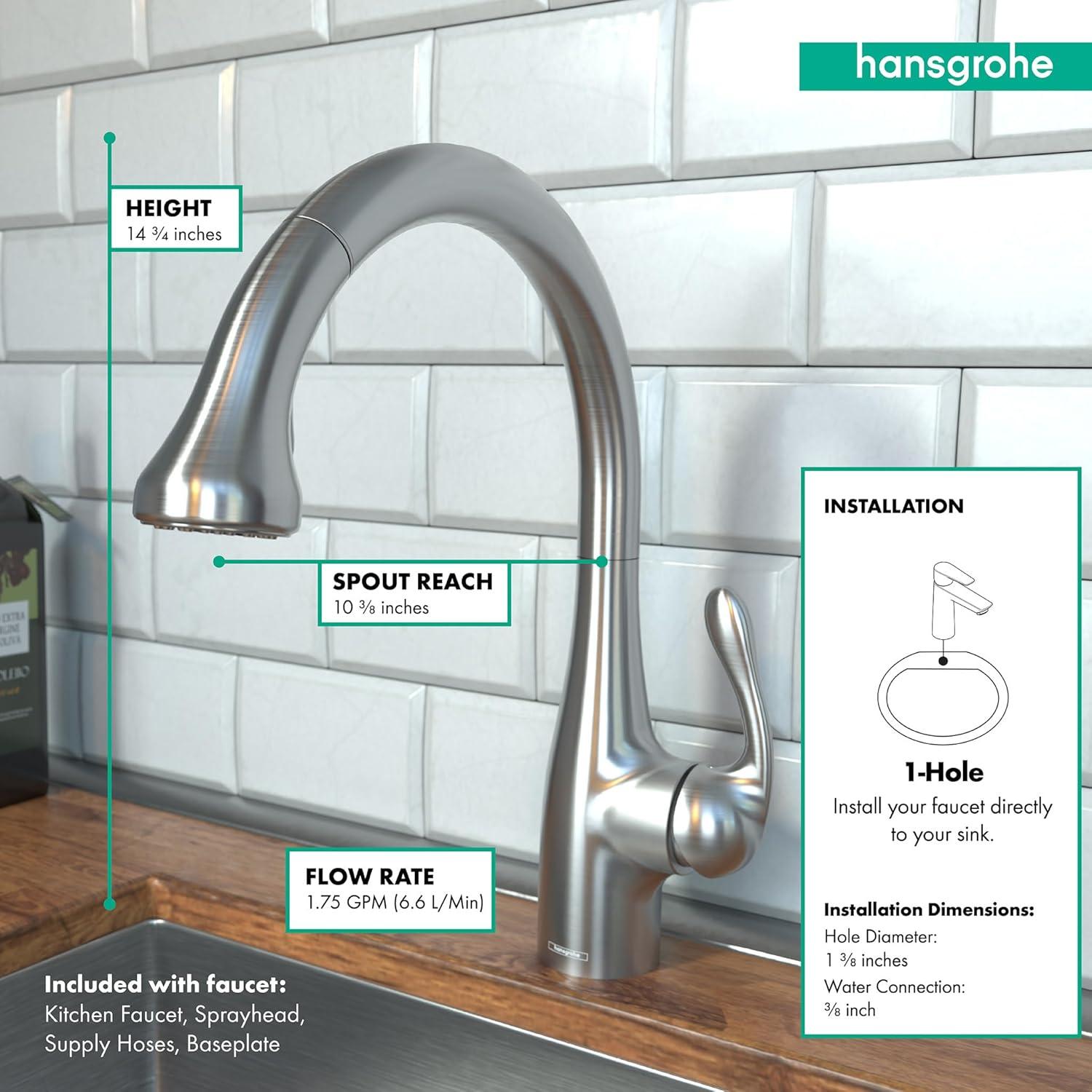 Allegro E Pull Down Bar Faucet