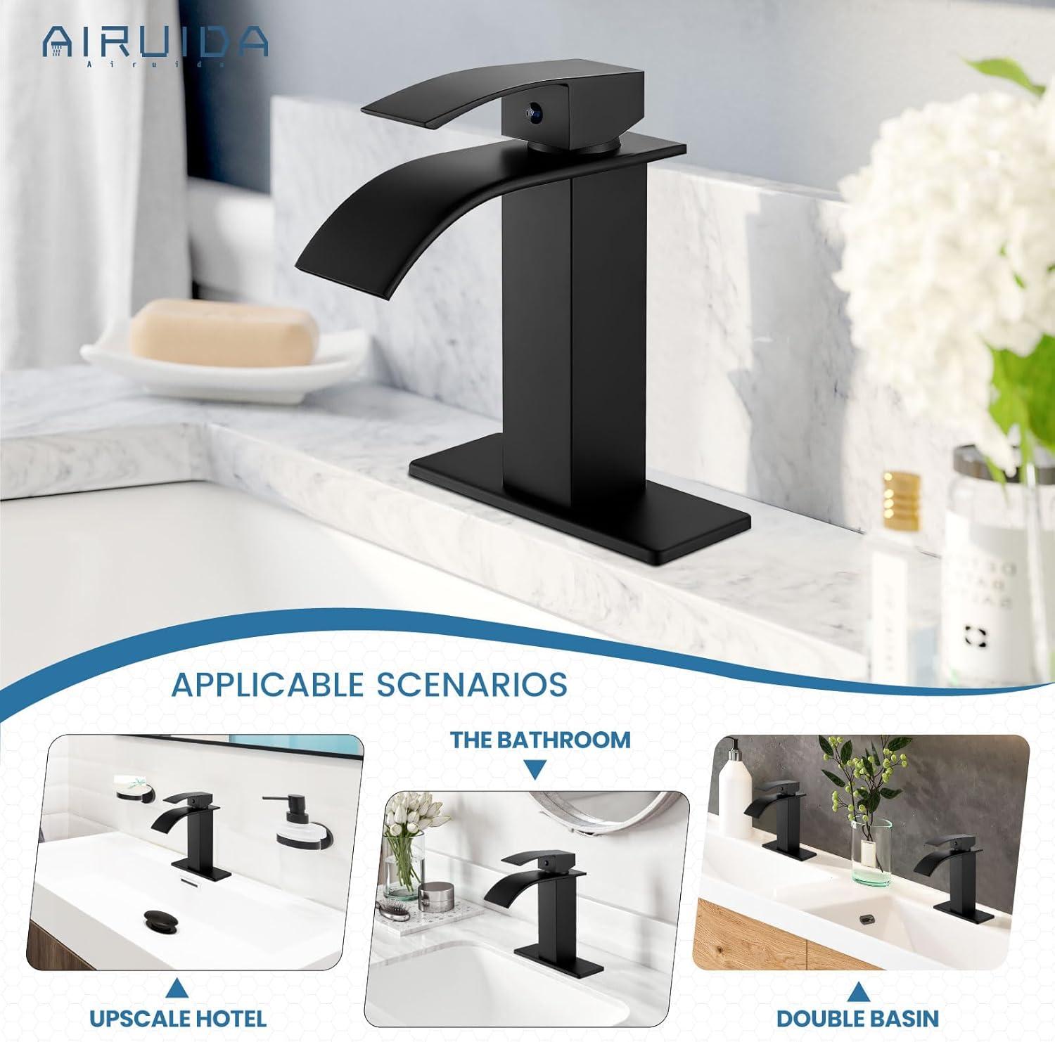 Single-Hole Single-handle Bathroom Faucet