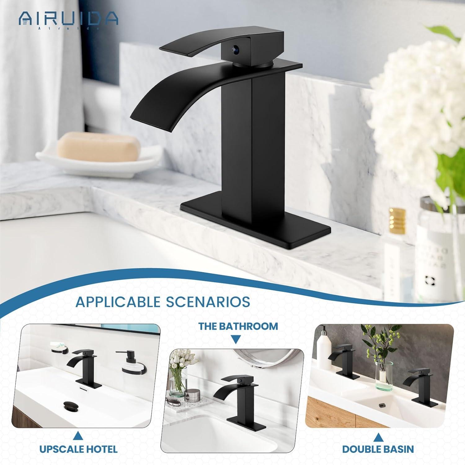 Single-Hole Single-handle Bathroom Faucet