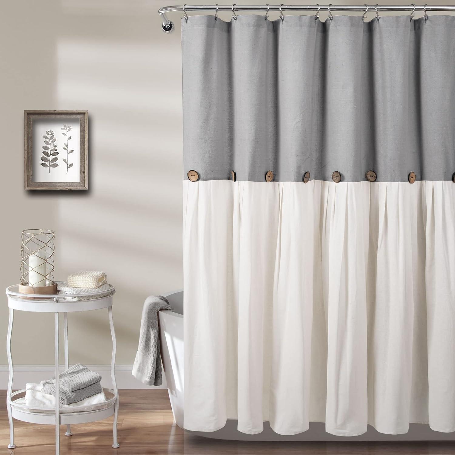 Lush Decor Beckham Shower Curtain